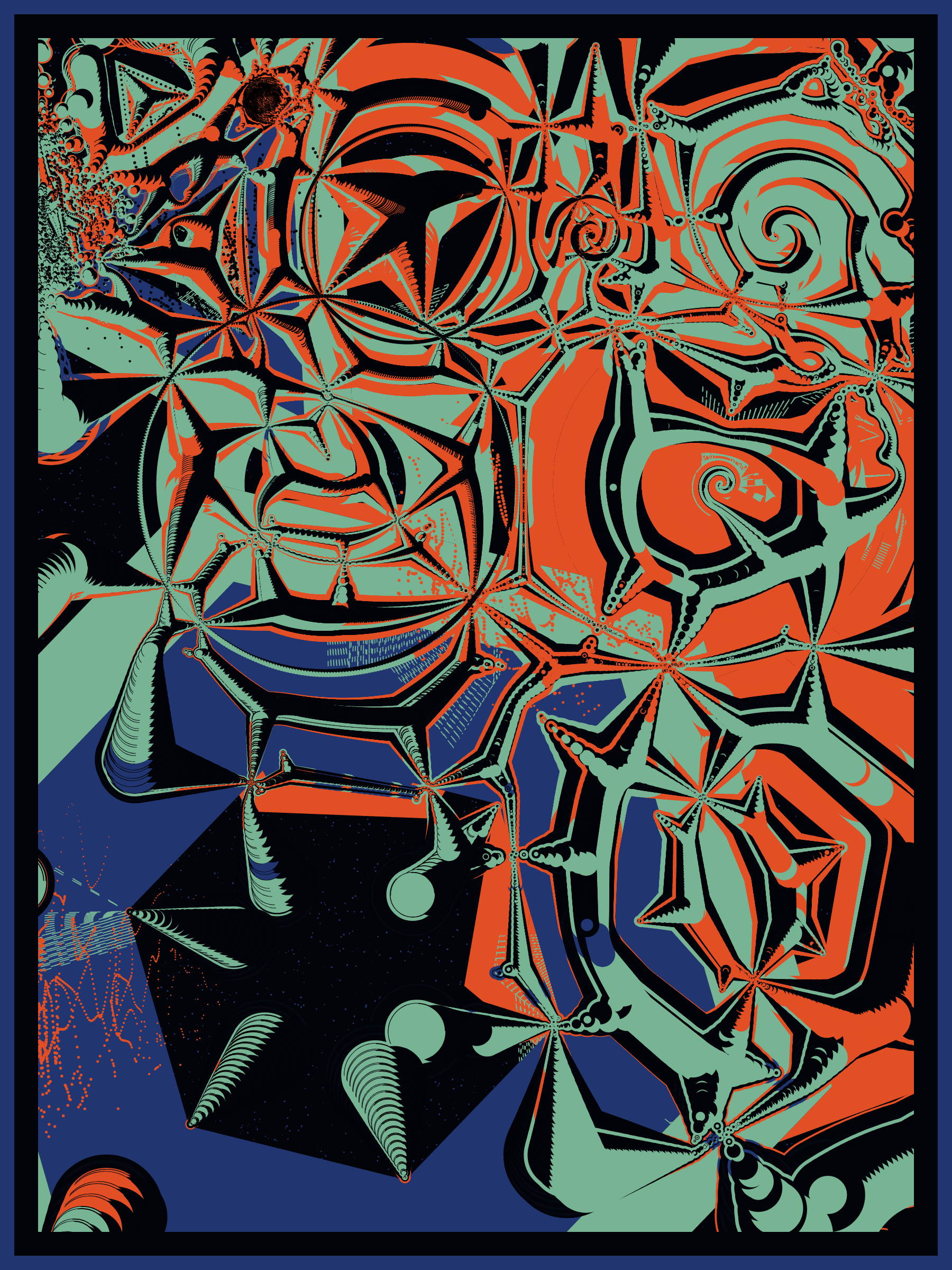 Art Blocks - Art Blocks v2 - Alien DNA #420 - NFT # 294000420