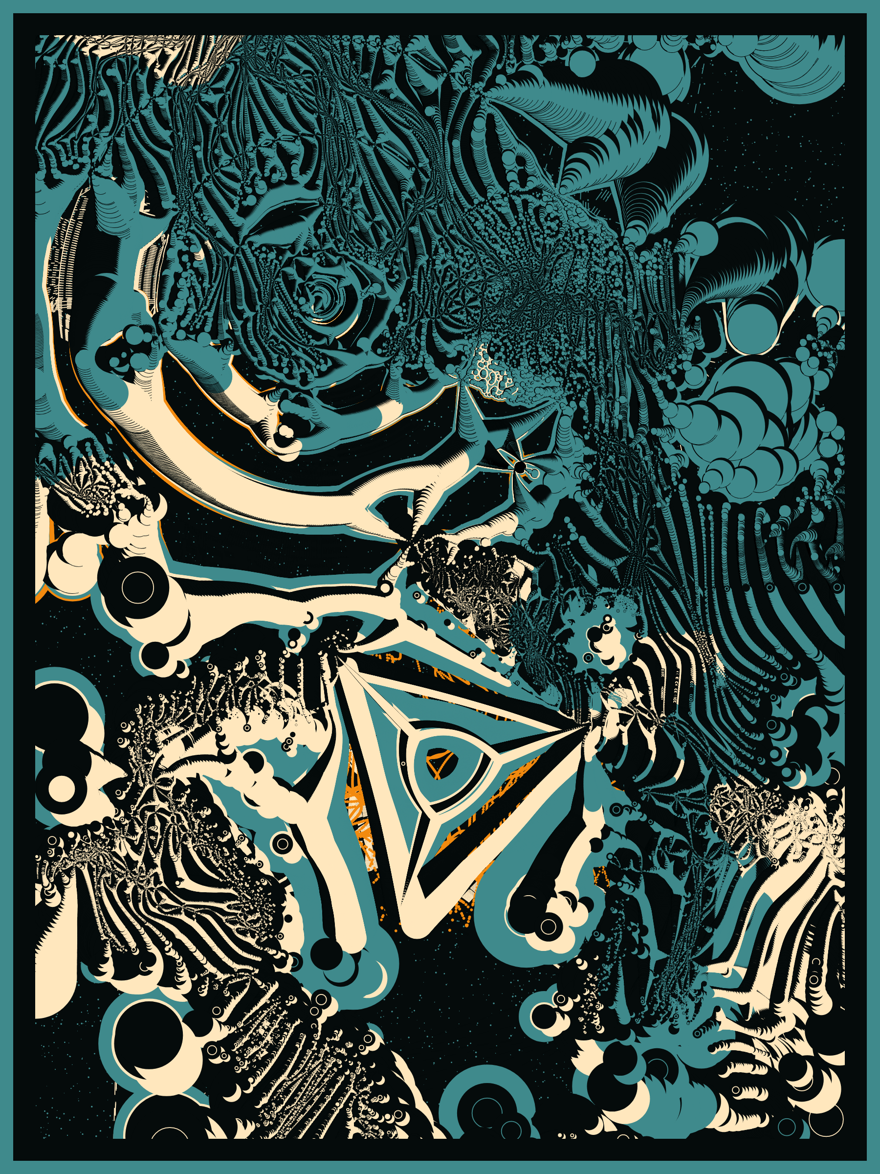 Art Blocks - Art Blocks v2 - Alien DNA #421 - NFT # 294000421