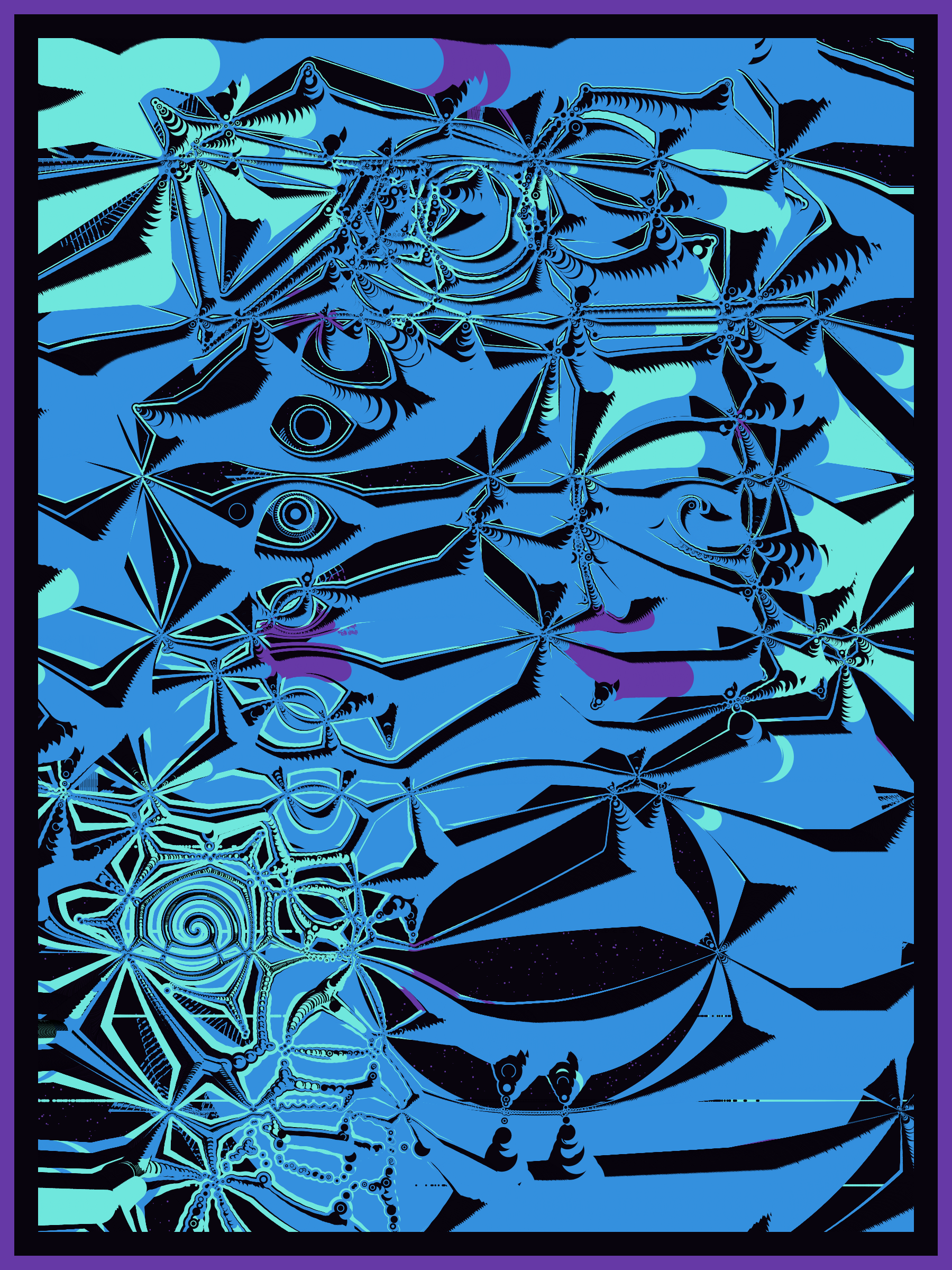 Art Blocks - Art Blocks v2 - Alien DNA #423 - NFT # 294000423