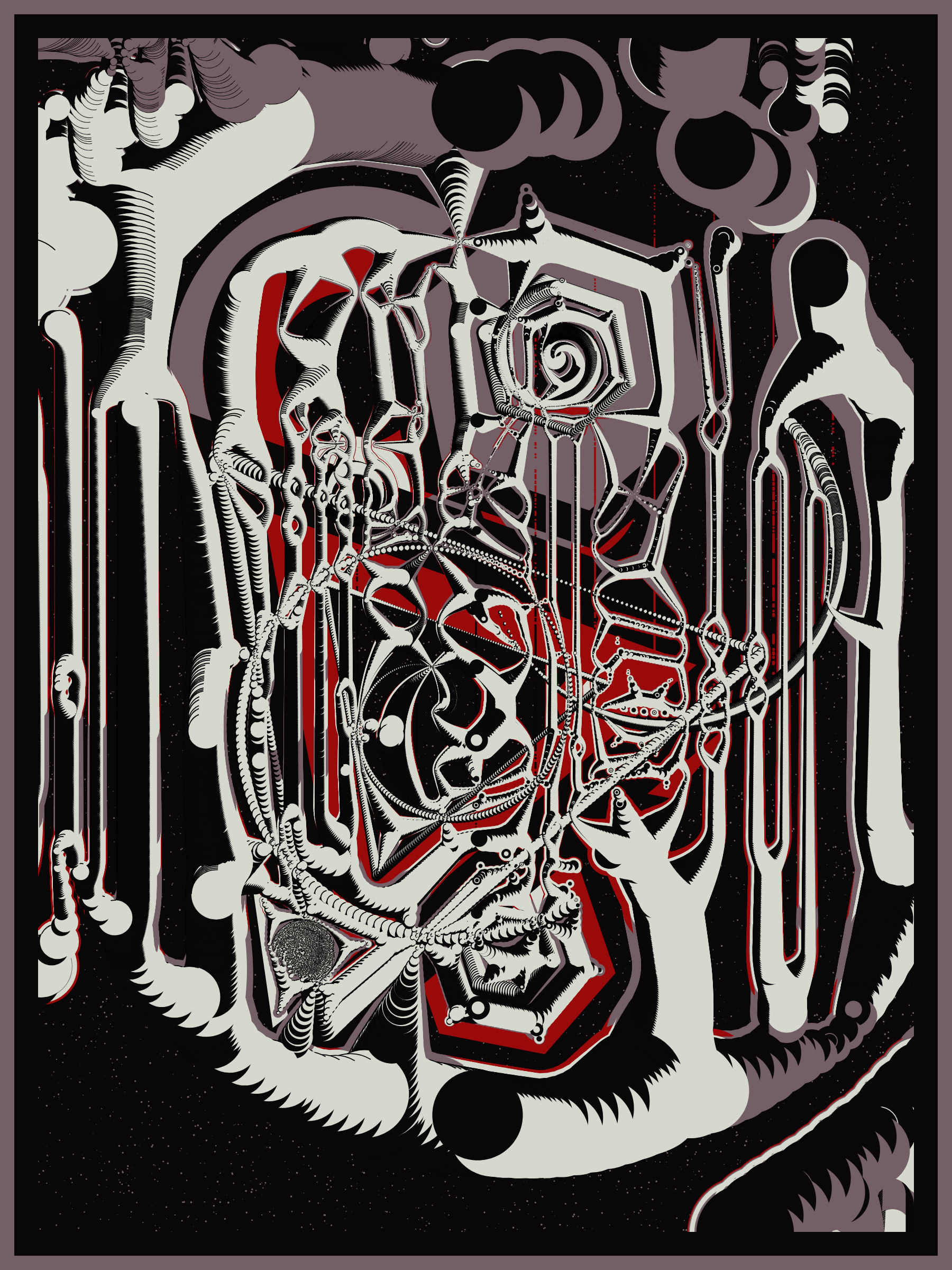 Art Blocks - Art Blocks v2 - Alien DNA #430 - NFT # 294000430