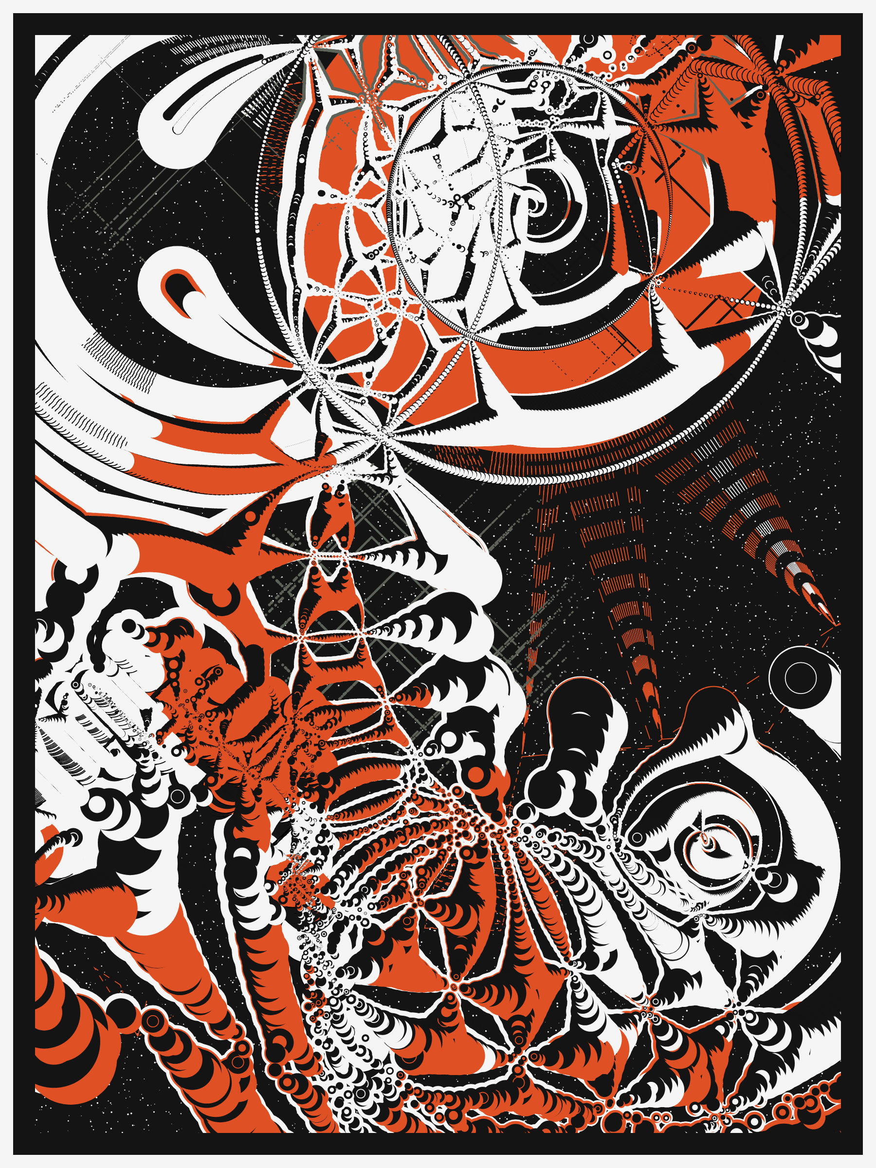 Art Blocks - Art Blocks v2 - Alien DNA #437 - NFT # 294000437