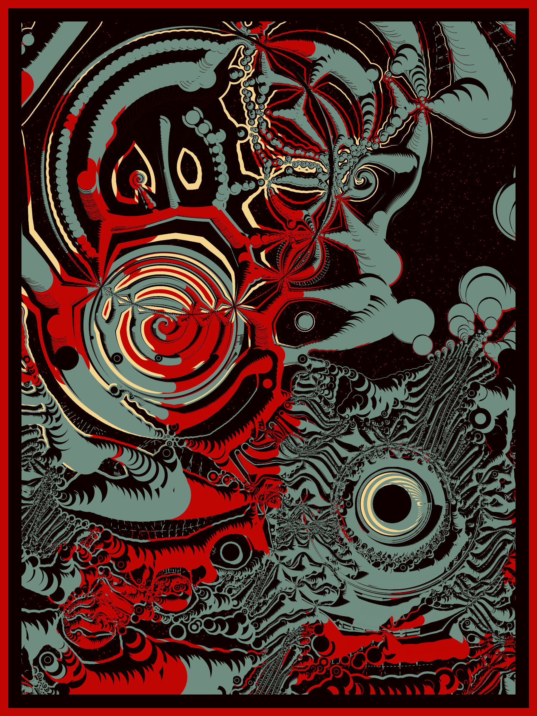 Art Blocks - Art Blocks v2 - Alien DNA #438 - NFT # 294000438