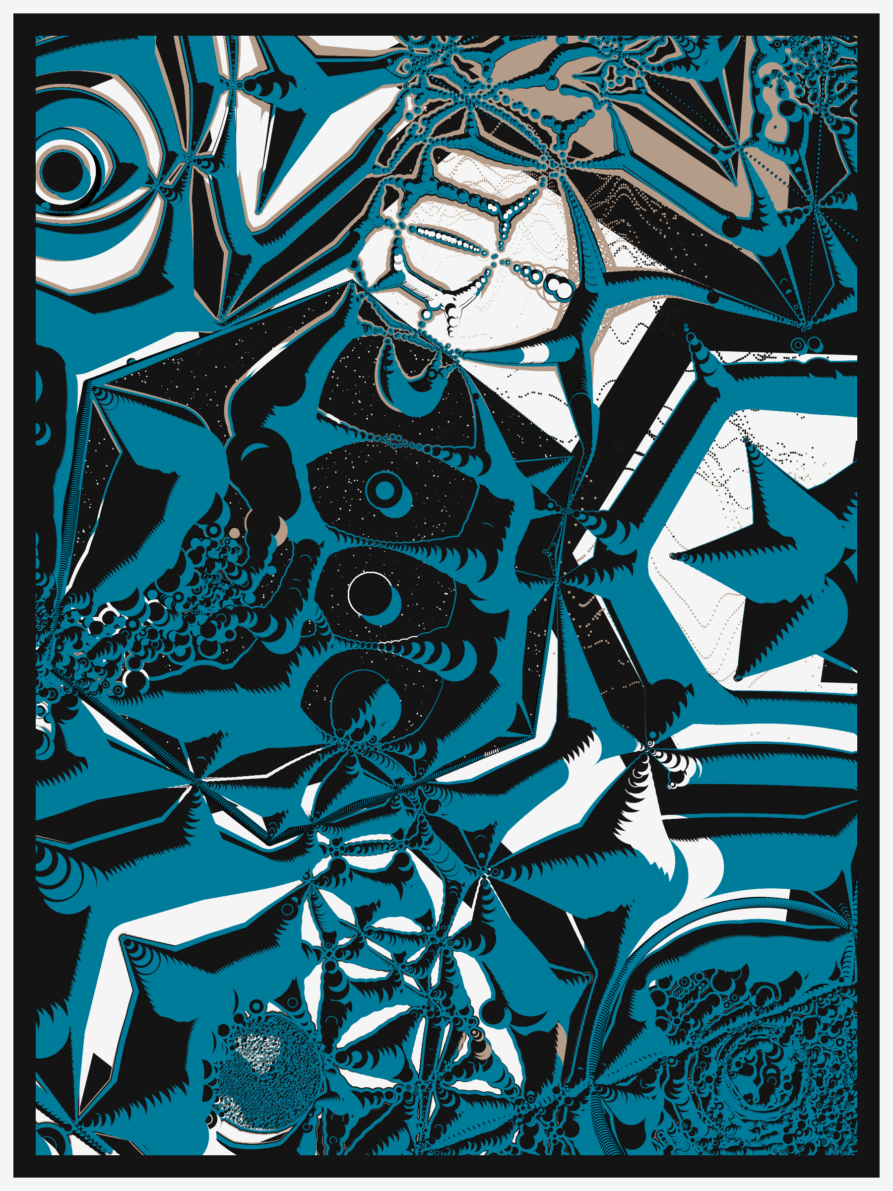 Art Blocks - Art Blocks v2 - Alien DNA #439 - NFT # 294000439