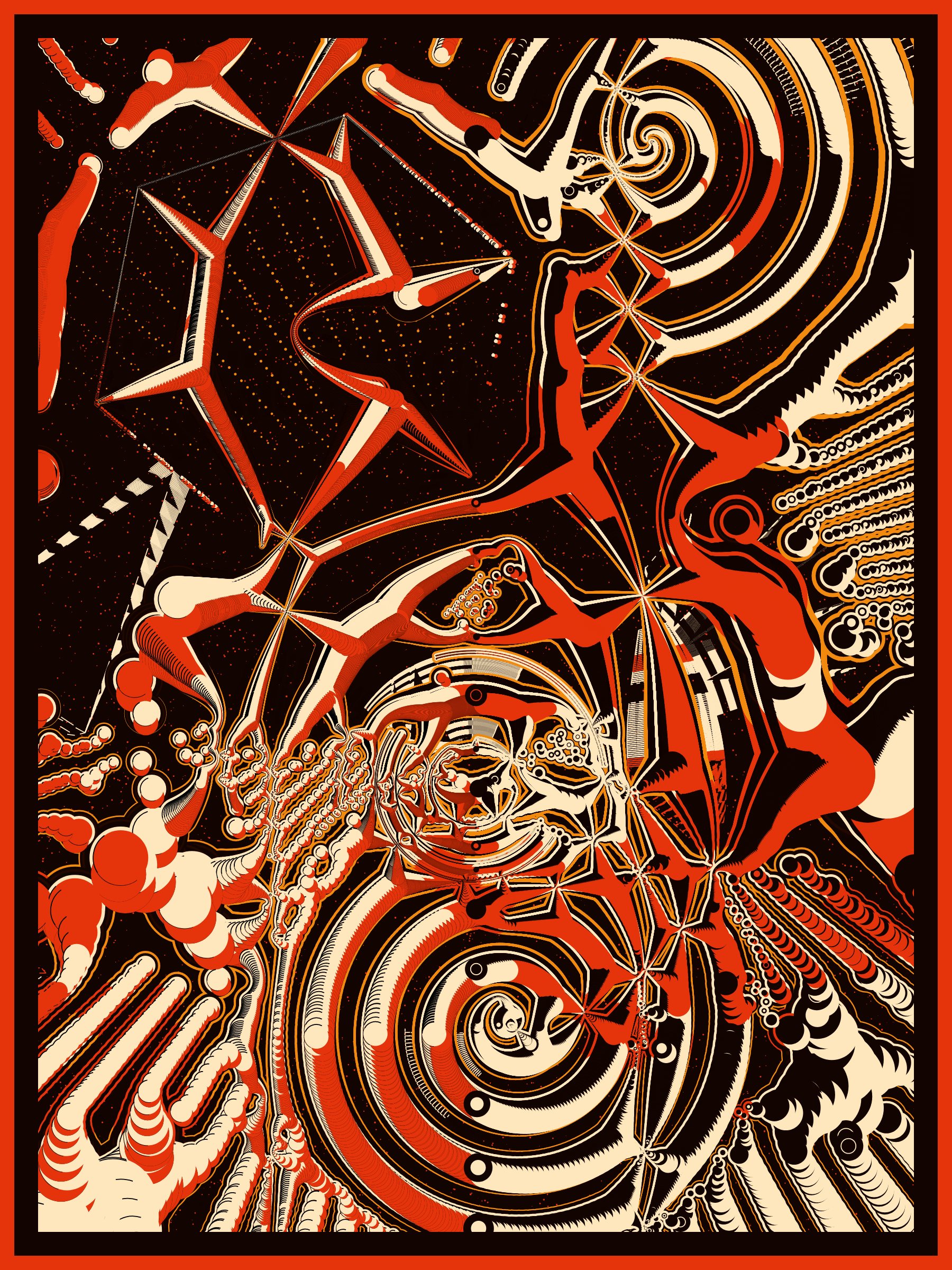 Art Blocks - Art Blocks v2 - Alien DNA #446 - NFT # 294000446