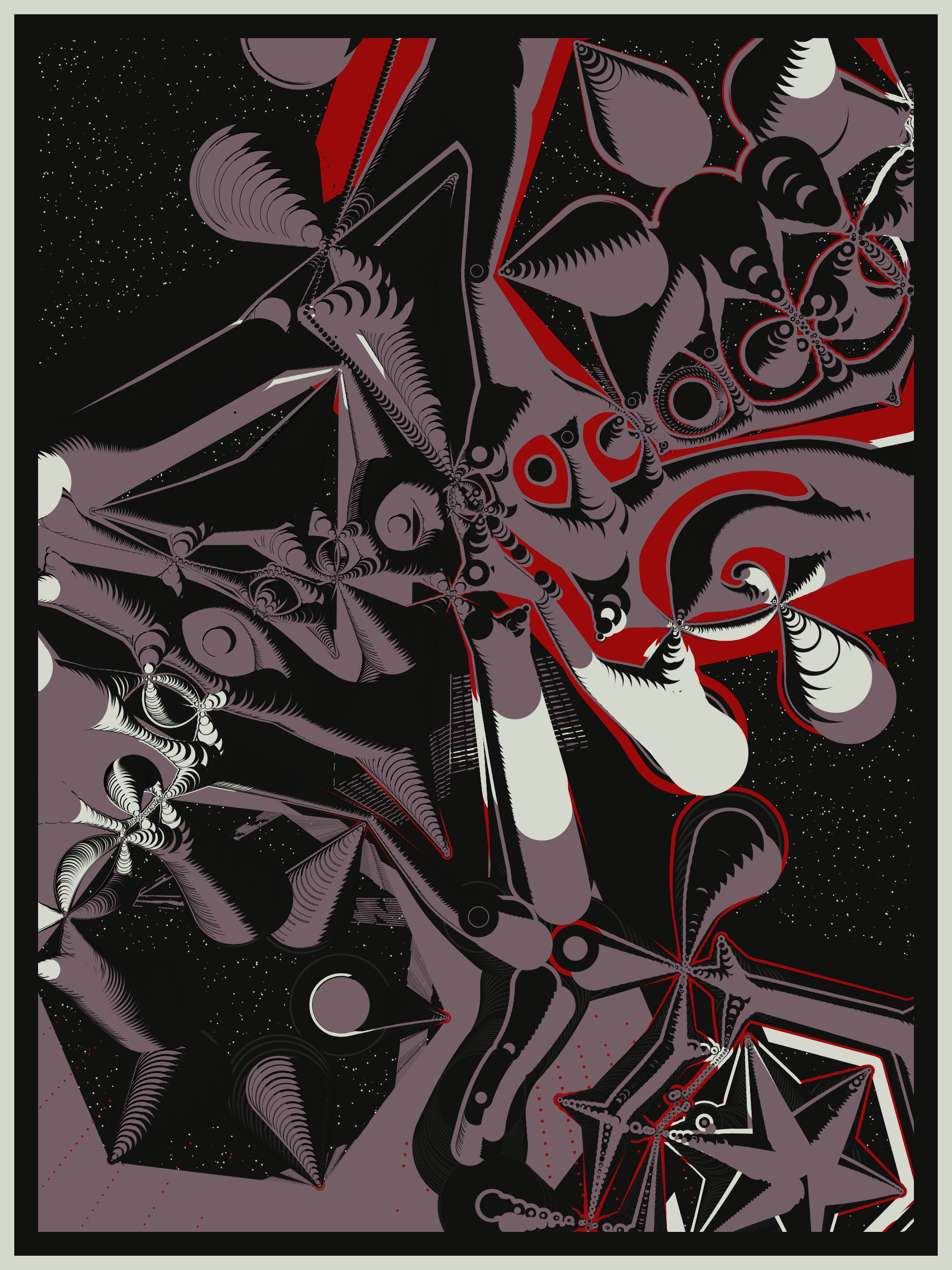 Art Blocks - Art Blocks v2 - Alien DNA #447 - NFT # 294000447