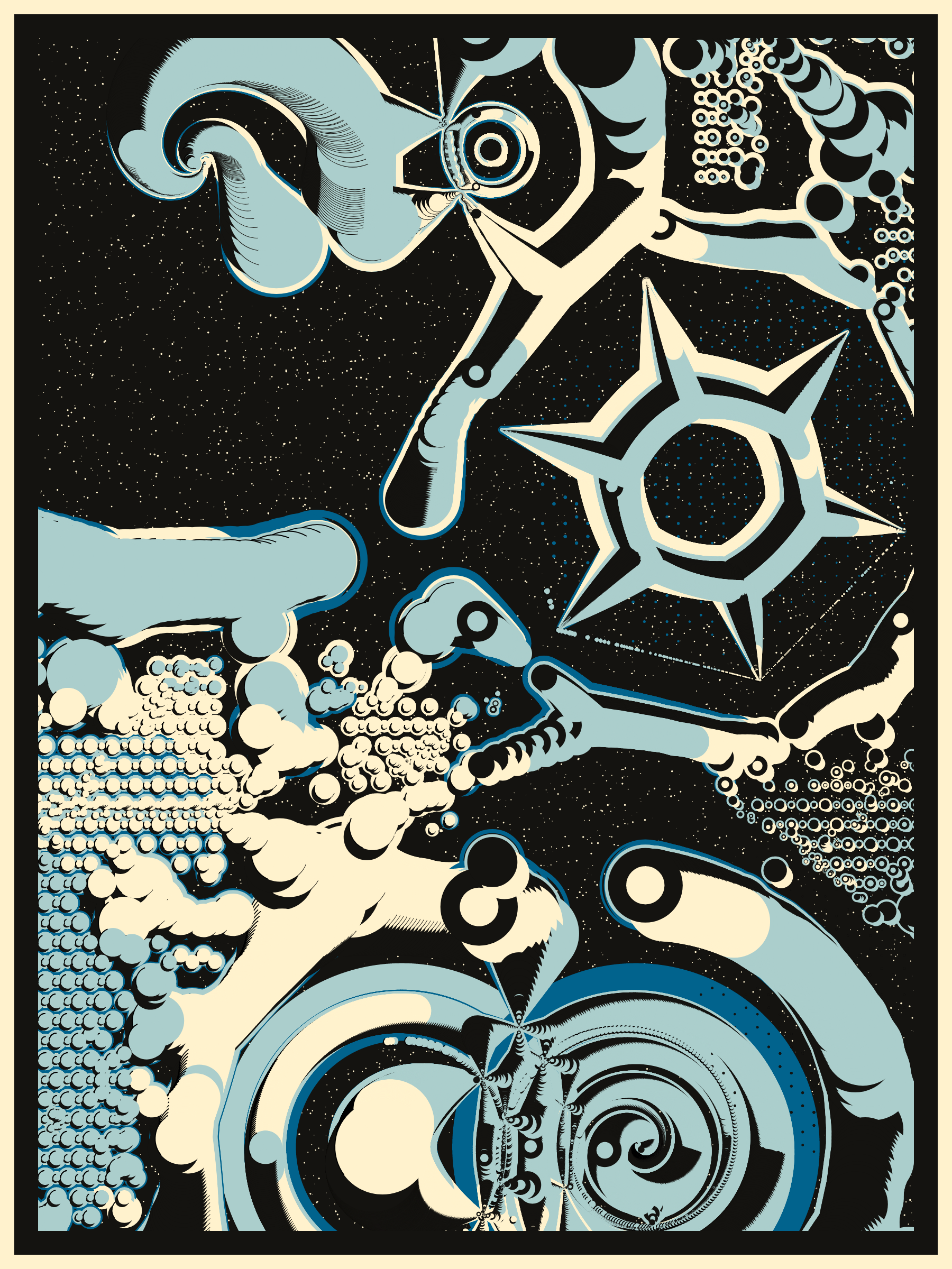 Art Blocks - Art Blocks v2 - Alien DNA #449 - NFT # 294000449