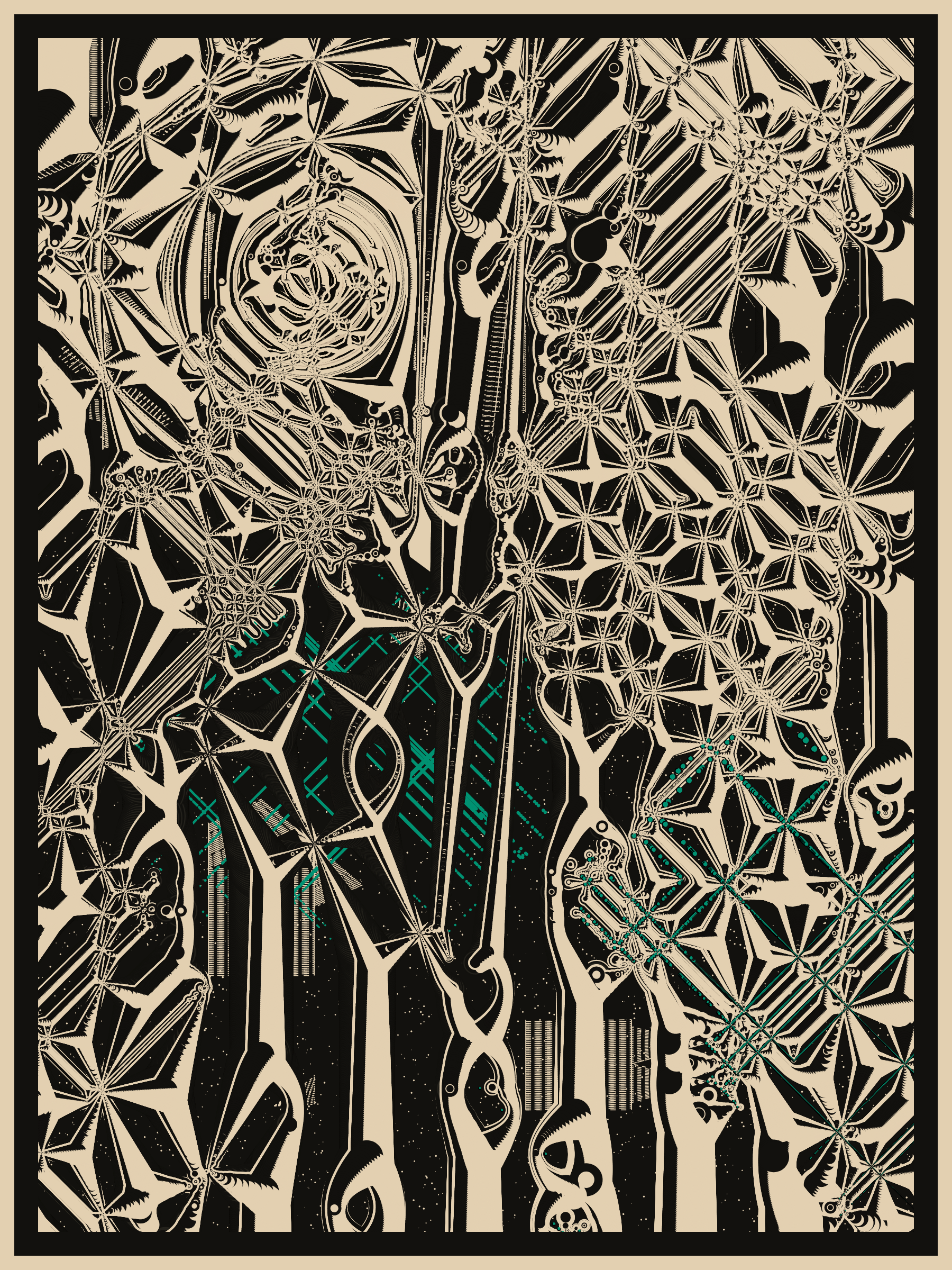 Art Blocks - Art Blocks v2 - Alien DNA #450 - NFT # 294000450