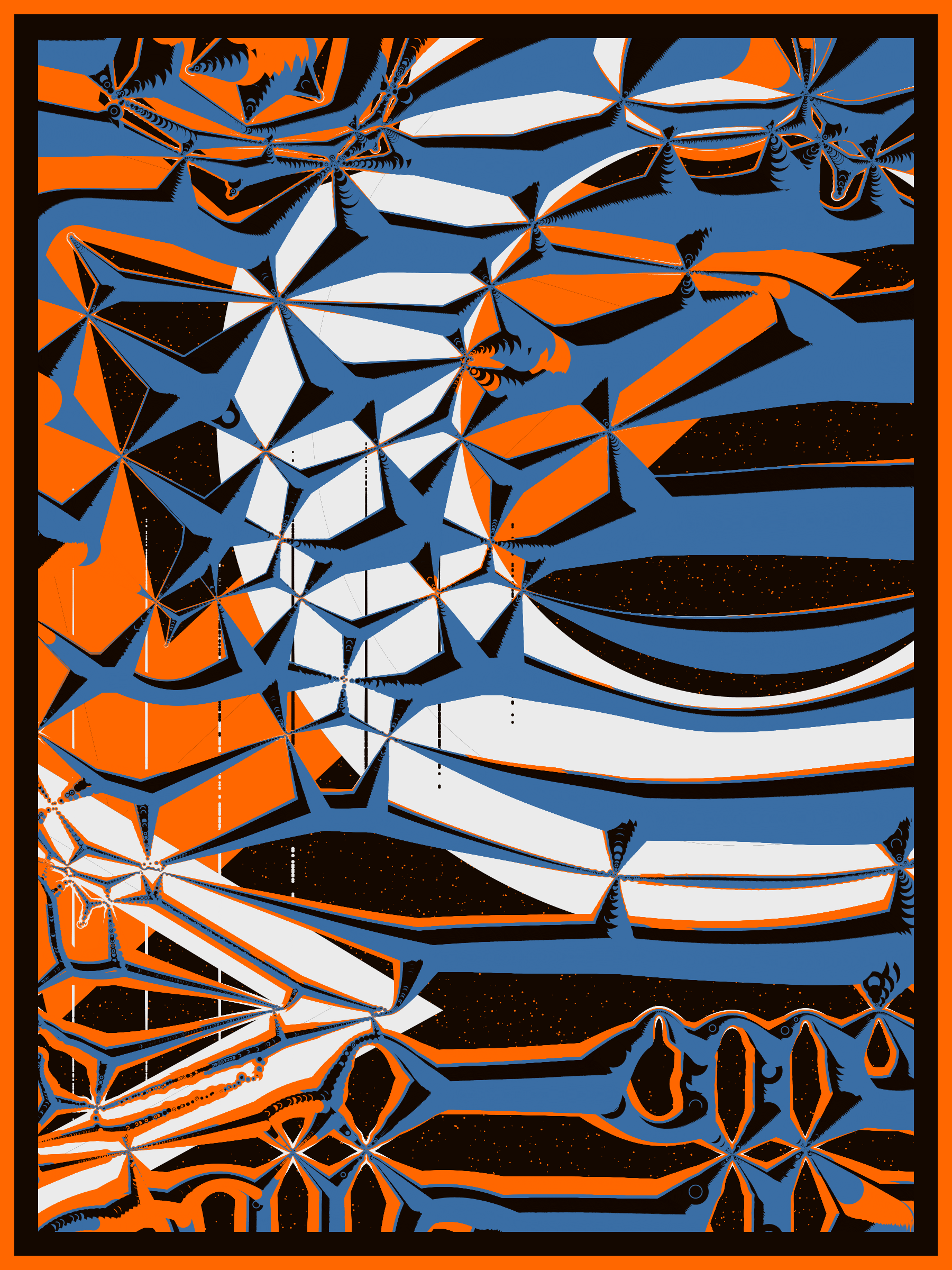 Art Blocks - Art Blocks v2 - Alien DNA #451 - NFT # 294000451