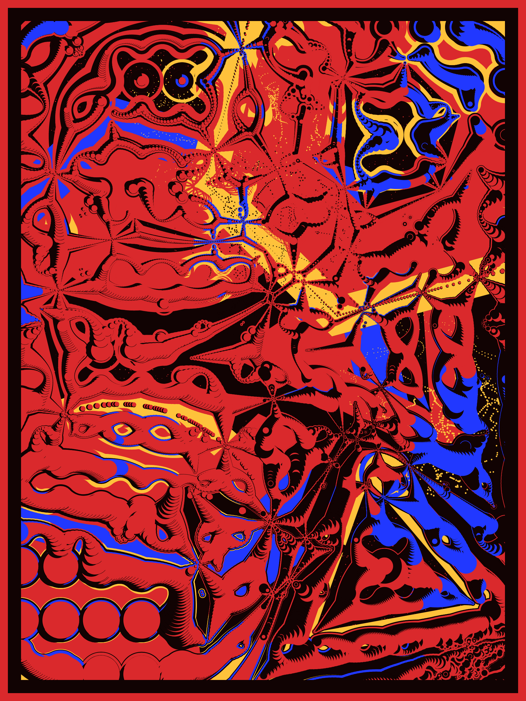 Art Blocks - Art Blocks v2 - Alien DNA #452 - NFT # 294000452