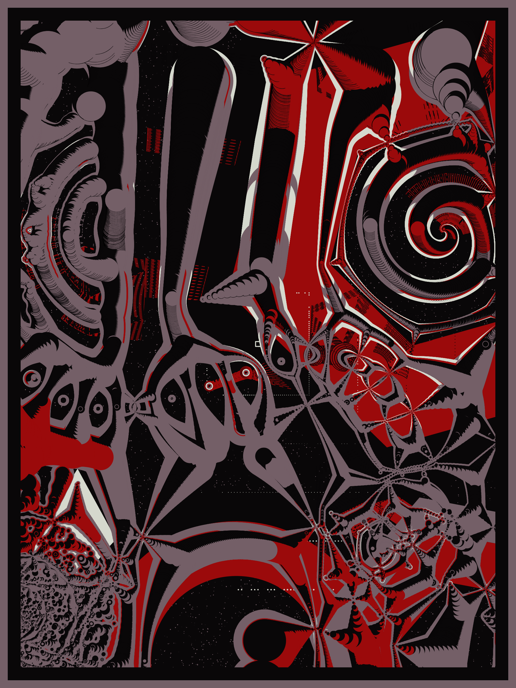 Art Blocks - Art Blocks v2 - Alien DNA #454 - NFT # 294000454