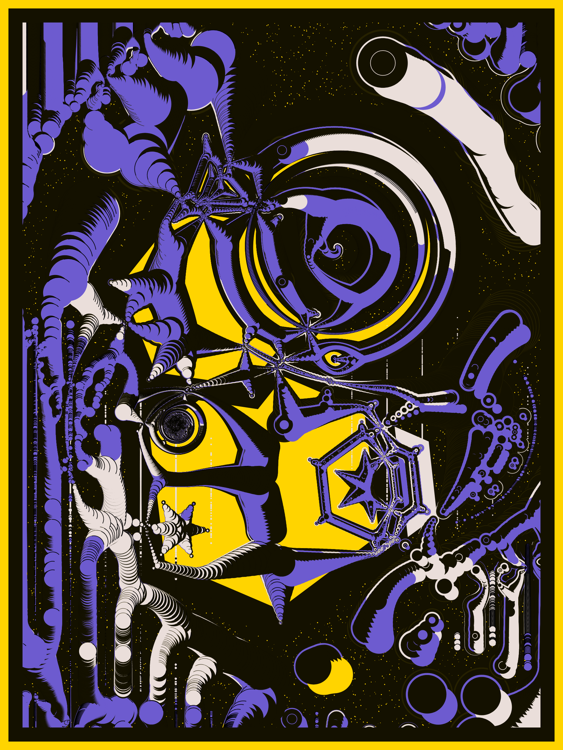 Art Blocks - Art Blocks v2 - Alien DNA #455 - NFT # 294000455