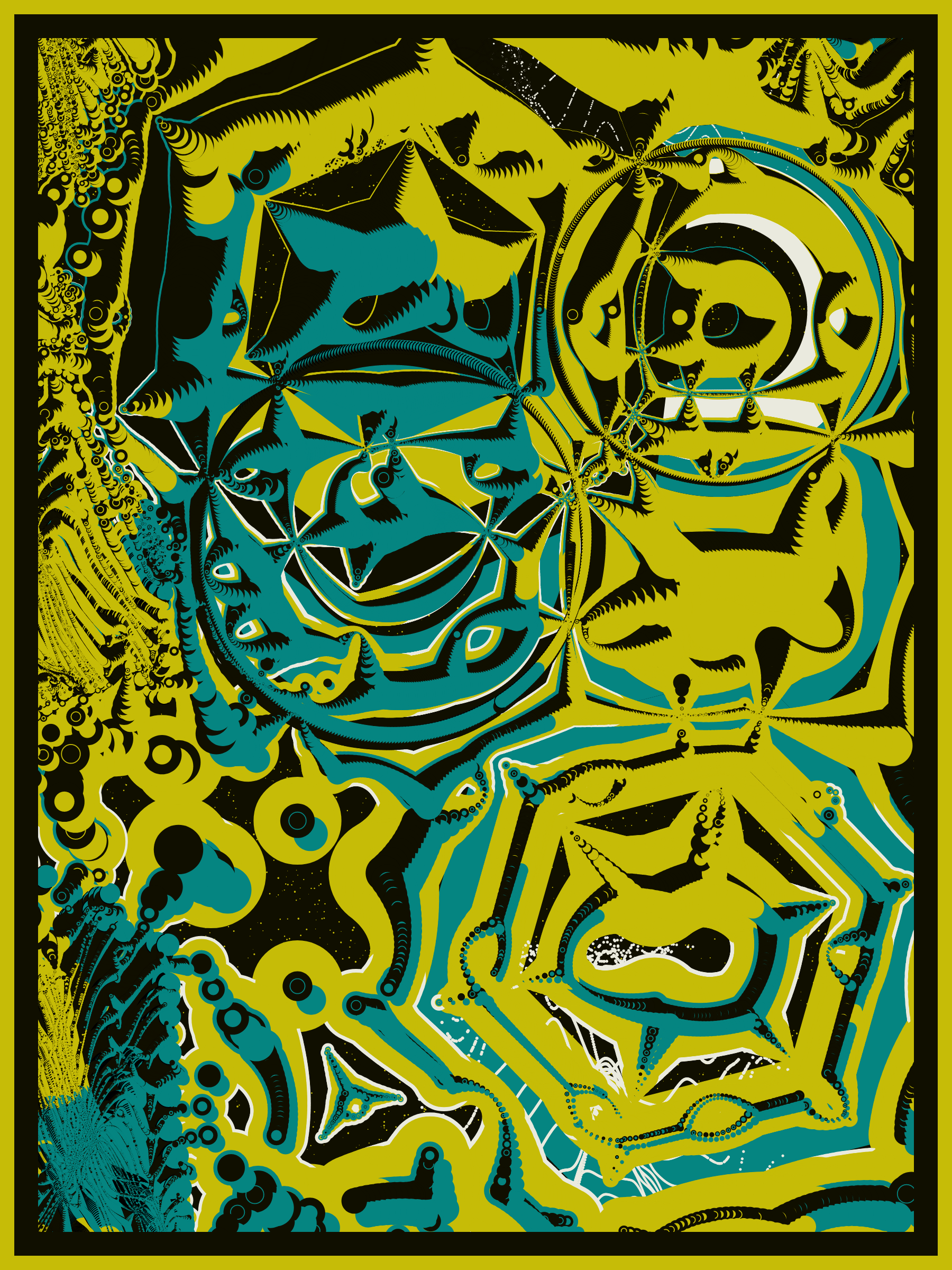 Art Blocks - Art Blocks v2 - Alien DNA #457 - NFT # 294000457