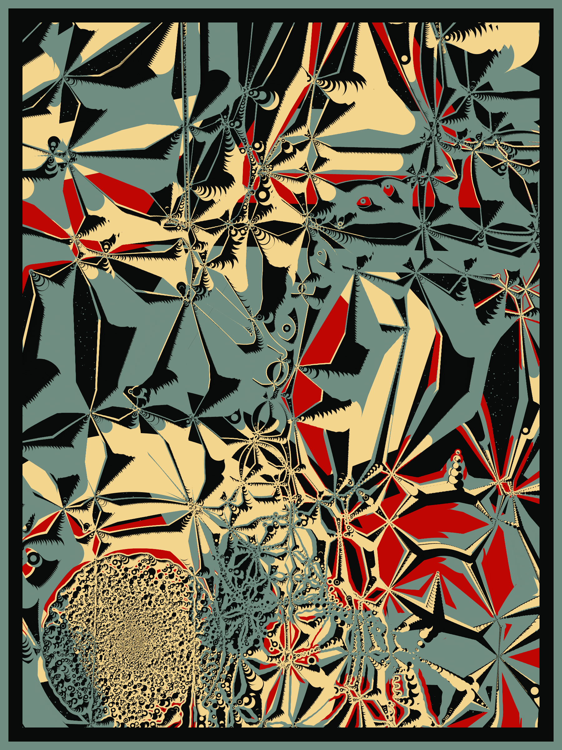 Art Blocks - Art Blocks v2 - Alien DNA #458 - NFT # 294000458