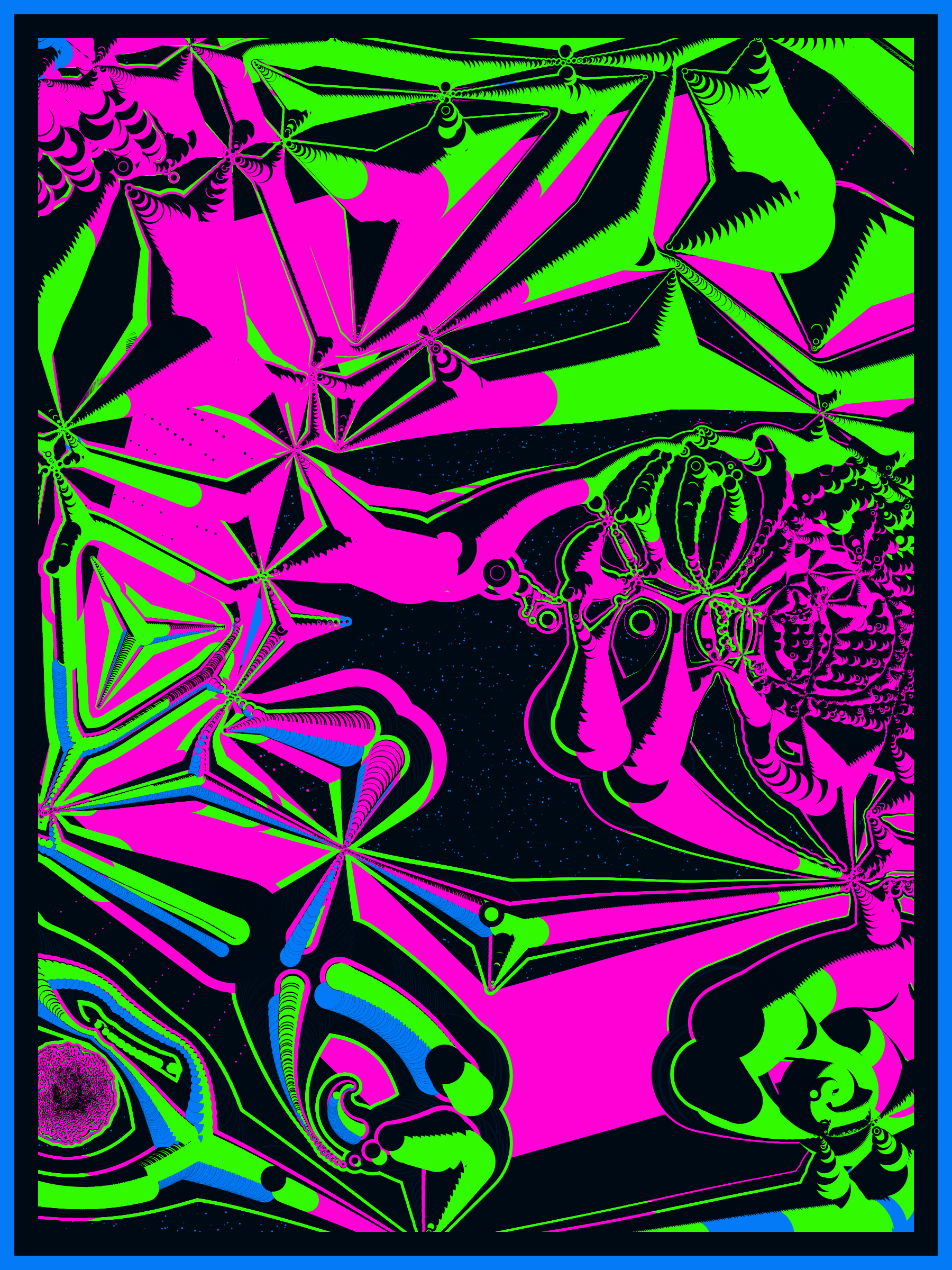 Art Blocks - Art Blocks v2 - Alien DNA #466 - NFT # 294000466