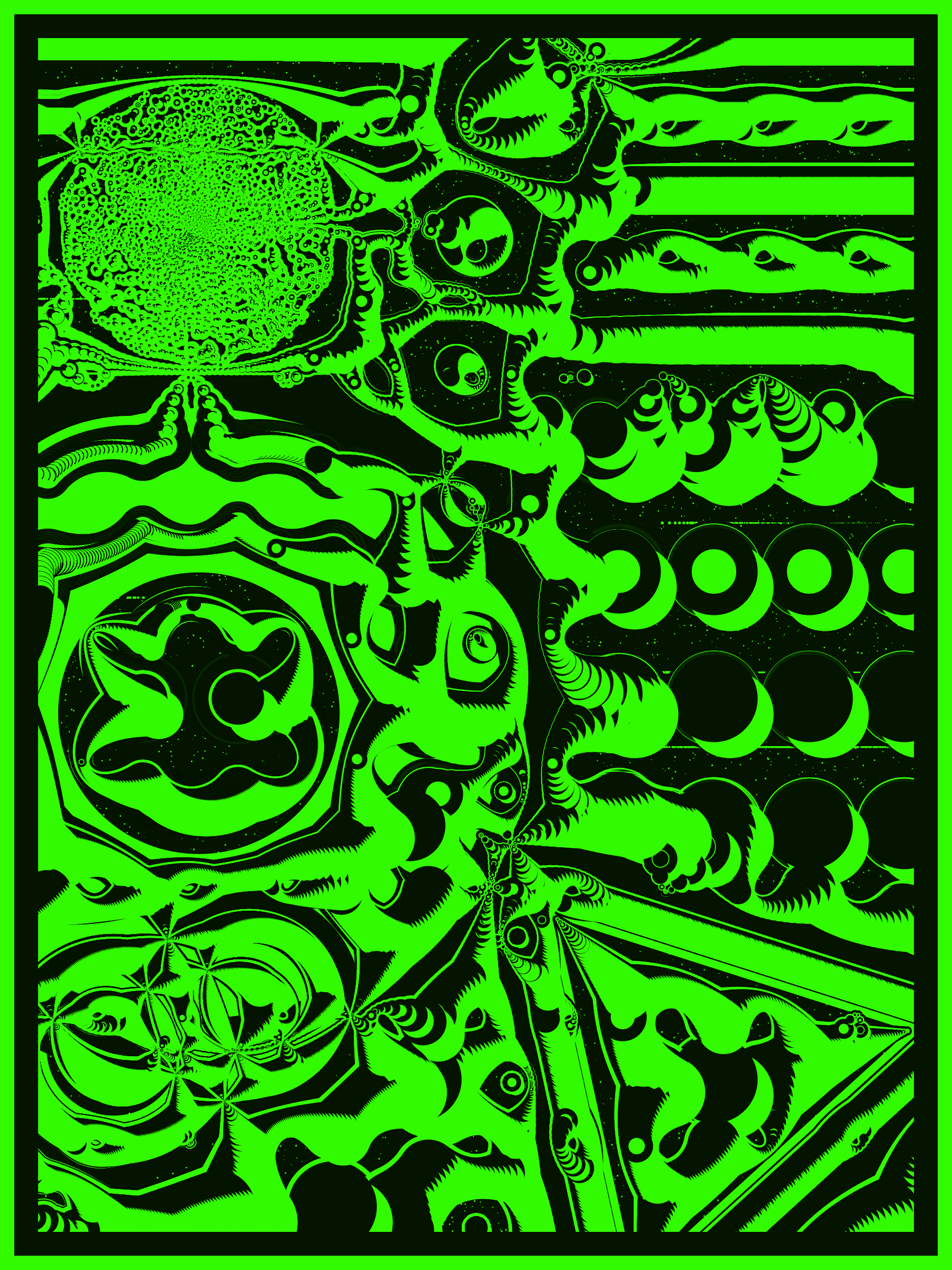 Art Blocks - Art Blocks v2 - Alien DNA #467 - NFT # 294000467