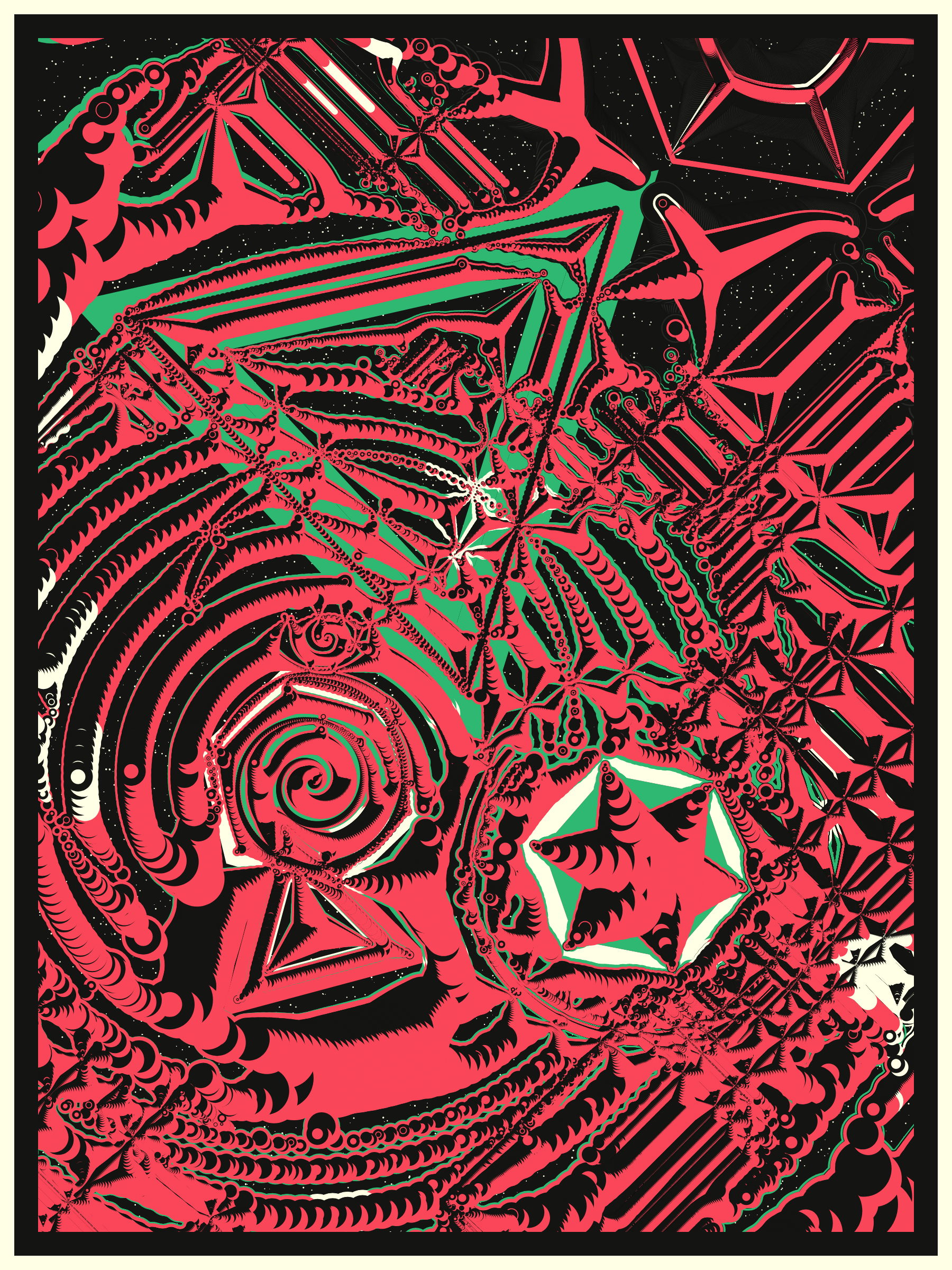 Art Blocks - Art Blocks v2 - Alien DNA #477 - NFT # 294000477