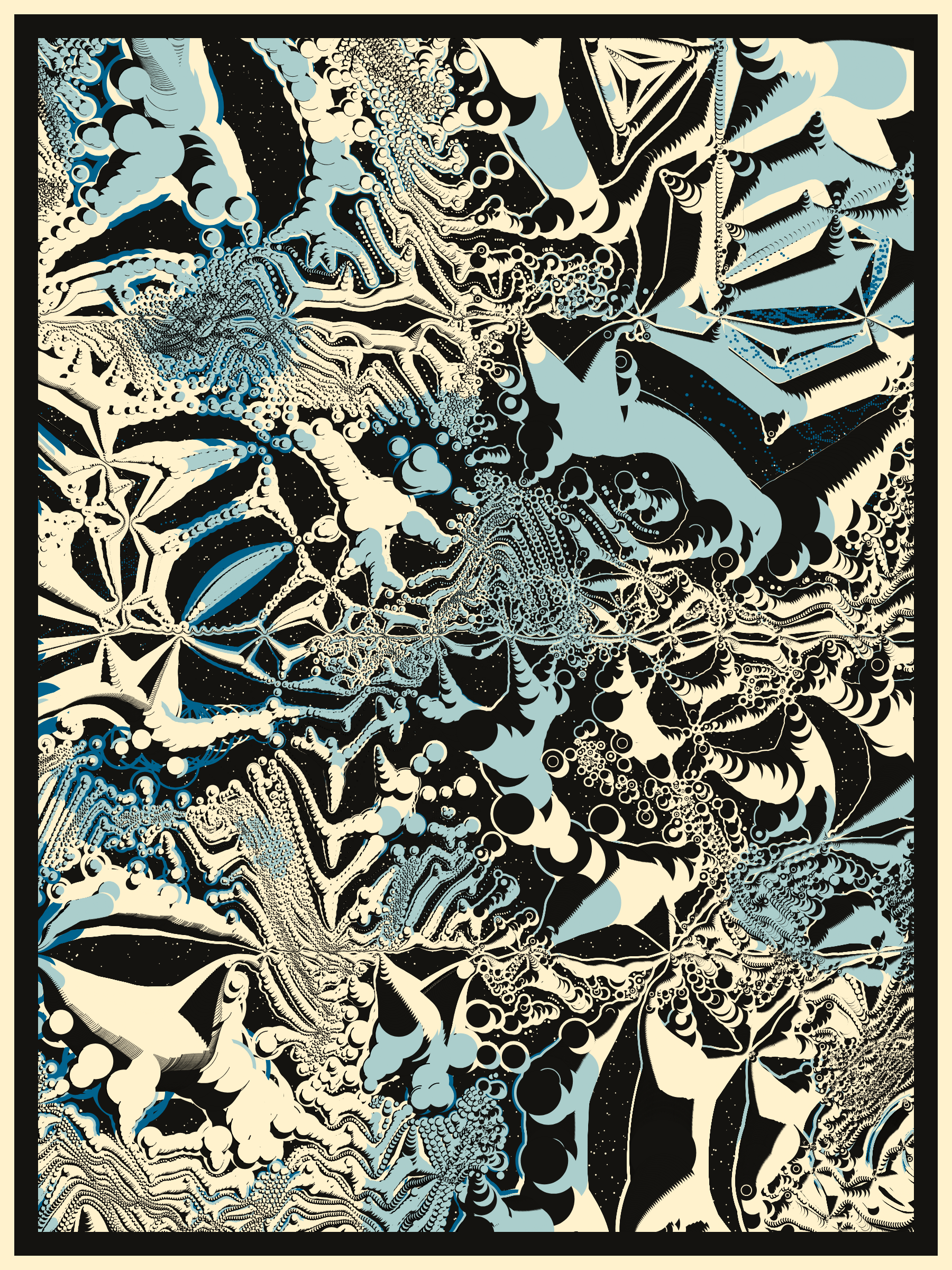 Art Blocks - Art Blocks v2 - Alien DNA #480 - NFT # 294000480