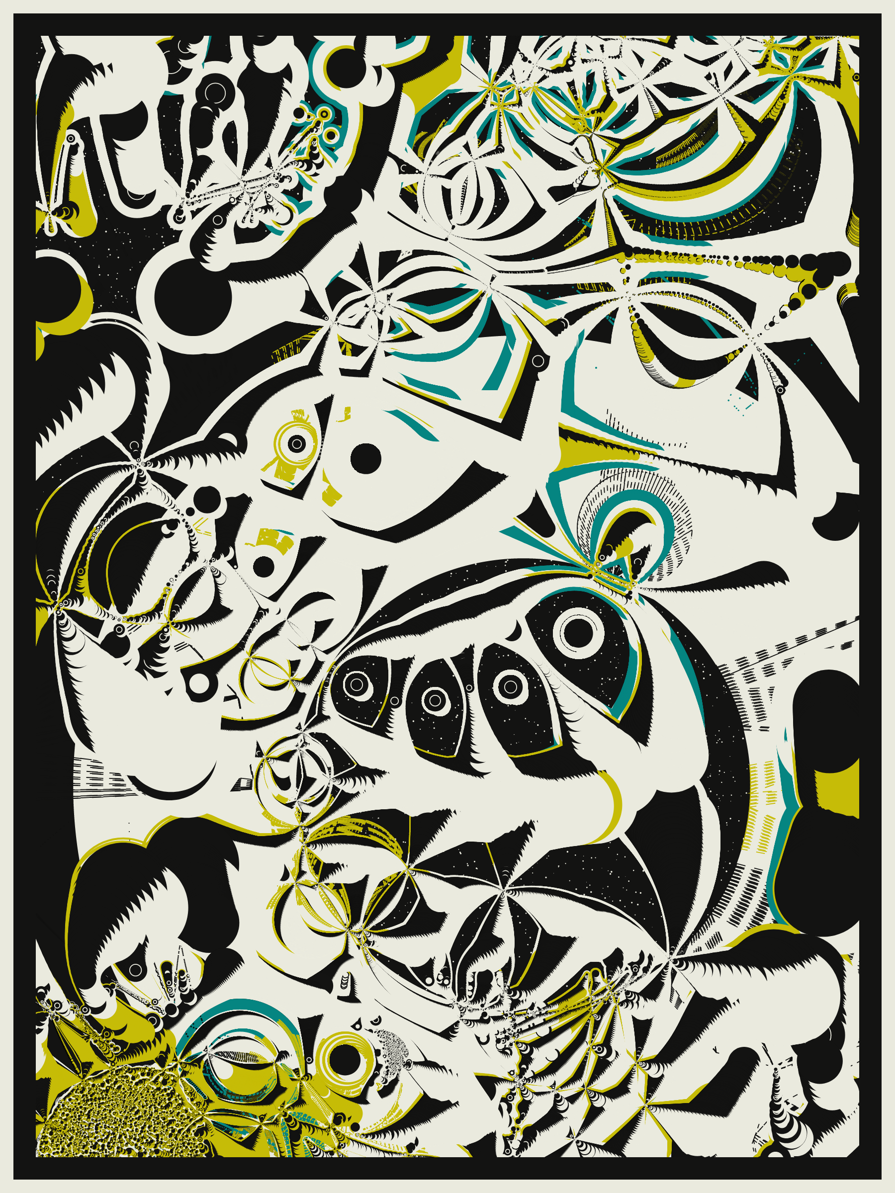 Art Blocks - Art Blocks v2 - Alien DNA #485 - NFT # 294000485