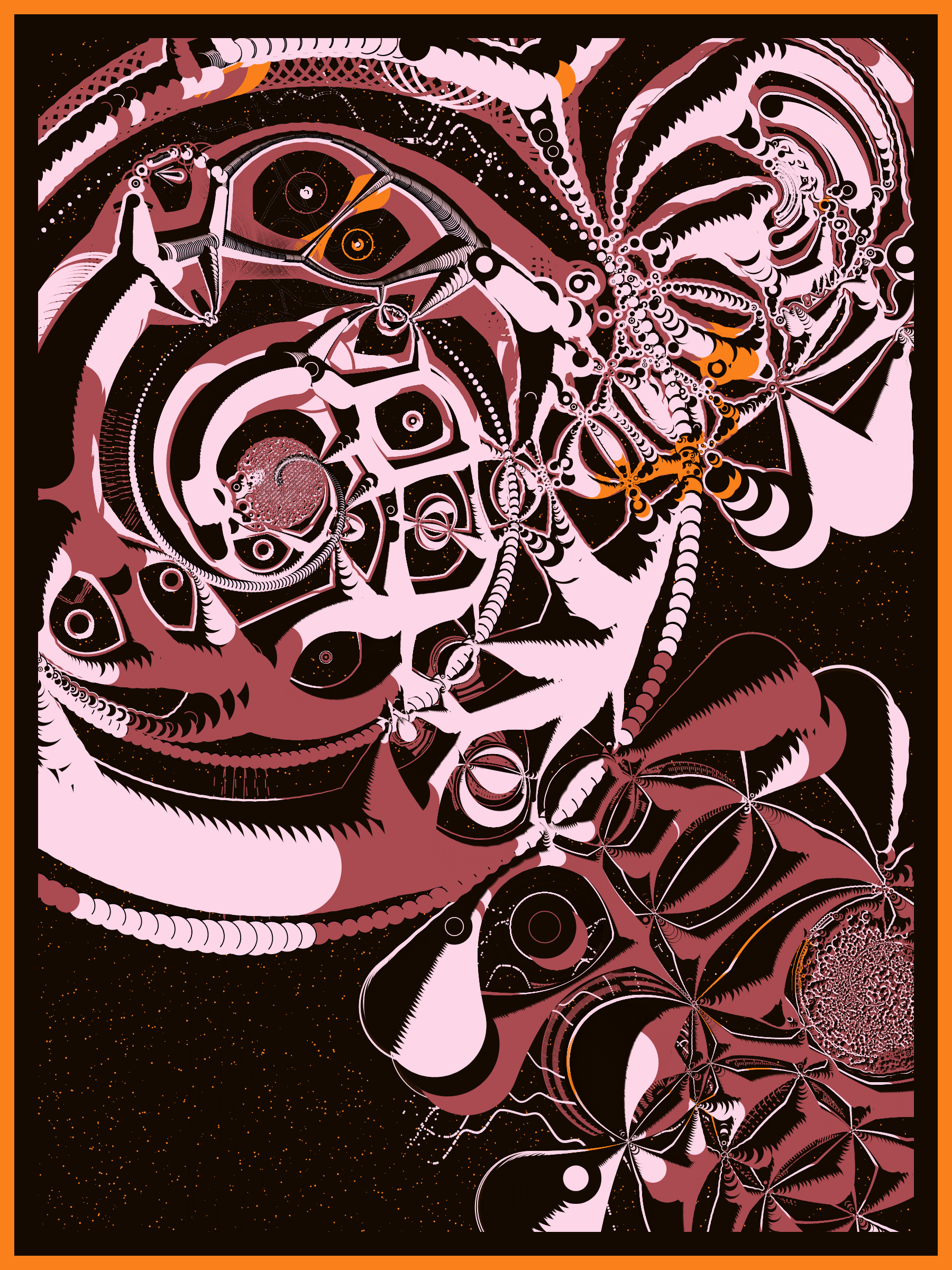 Art Blocks - Art Blocks v2 - Alien DNA #486 - NFT # 294000486