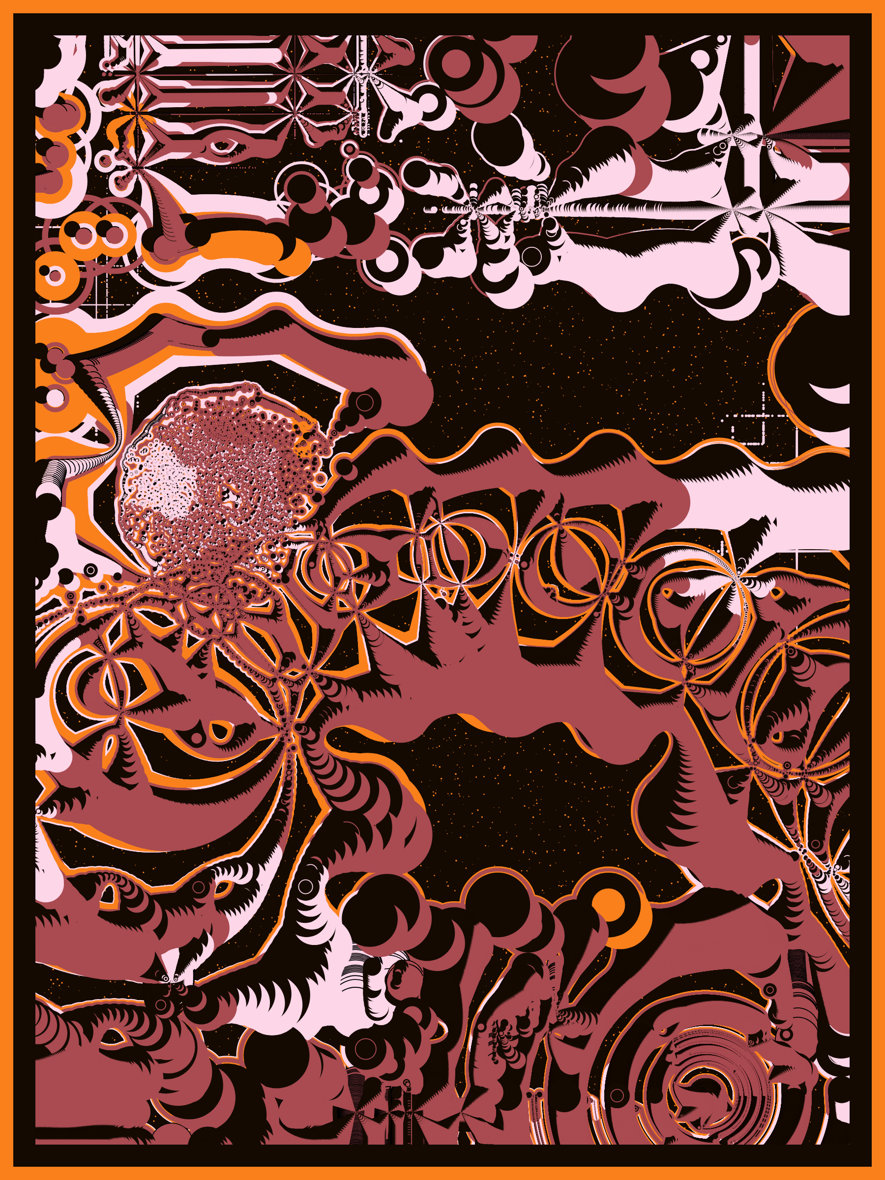 Art Blocks - Art Blocks v2 - Alien DNA #488 - NFT # 294000488