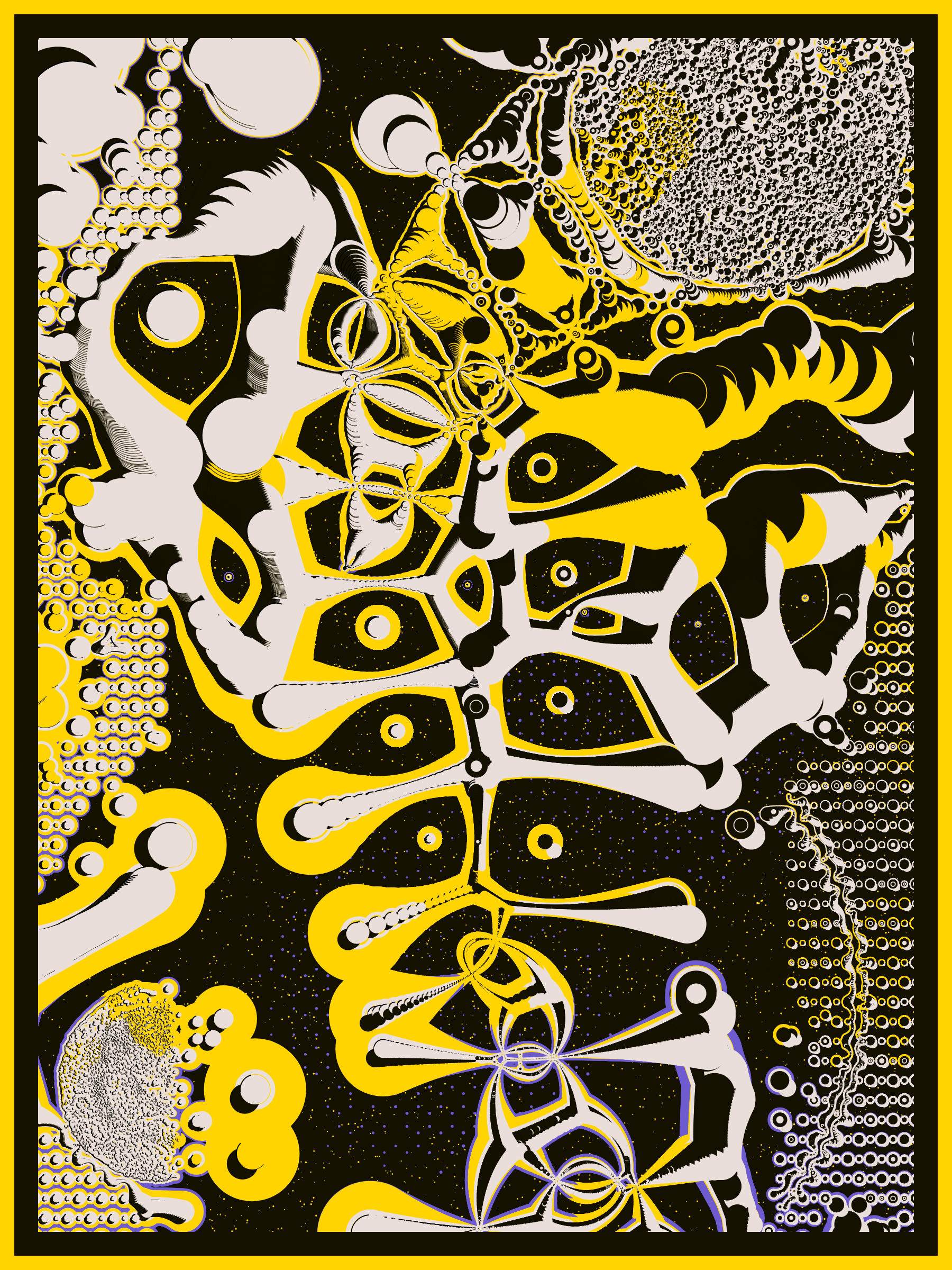 Art Blocks - Art Blocks v2 - Alien DNA #490 - NFT # 294000490