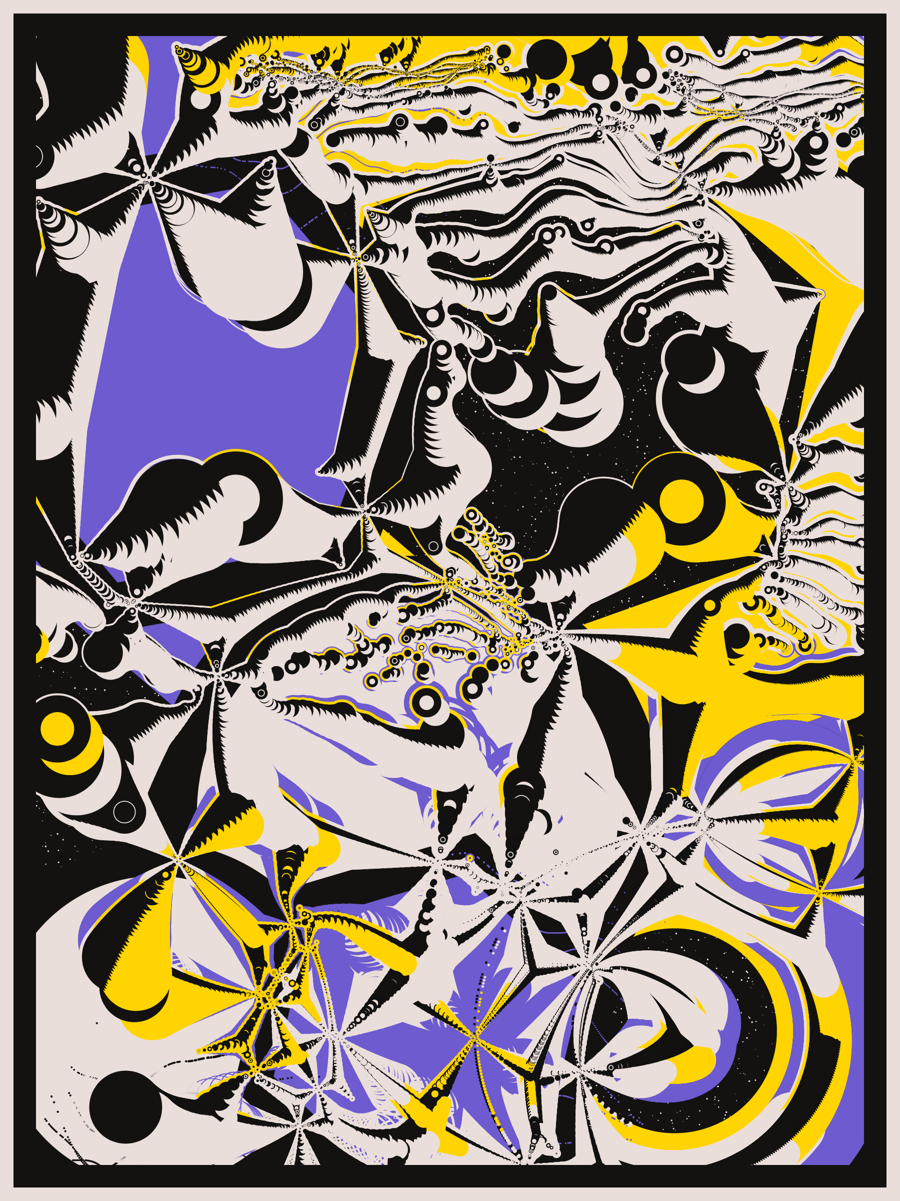 Art Blocks - Art Blocks v2 - Alien DNA #493 - NFT # 294000493