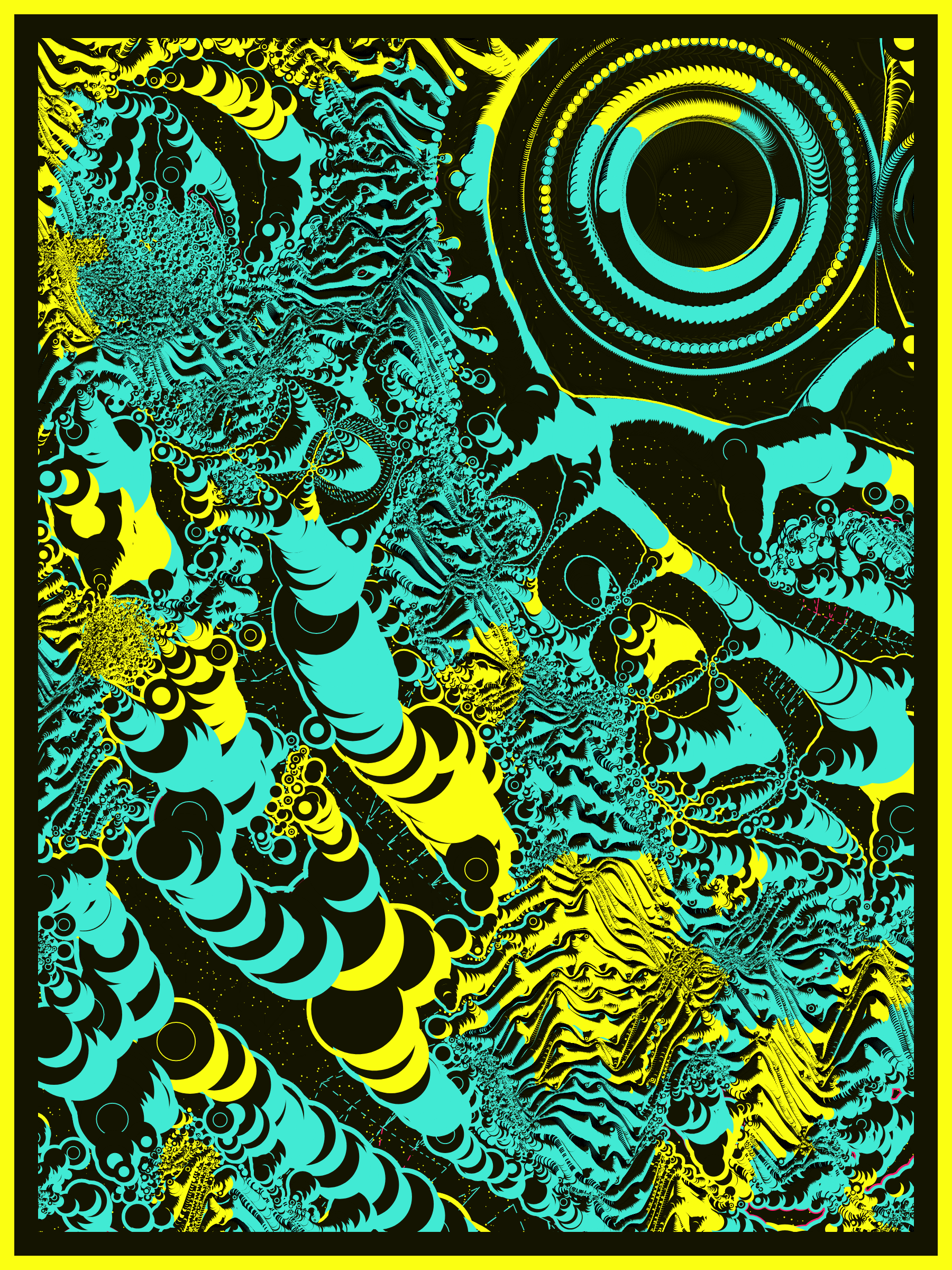 Art Blocks - Art Blocks v2 - Alien DNA #496 - NFT # 294000496