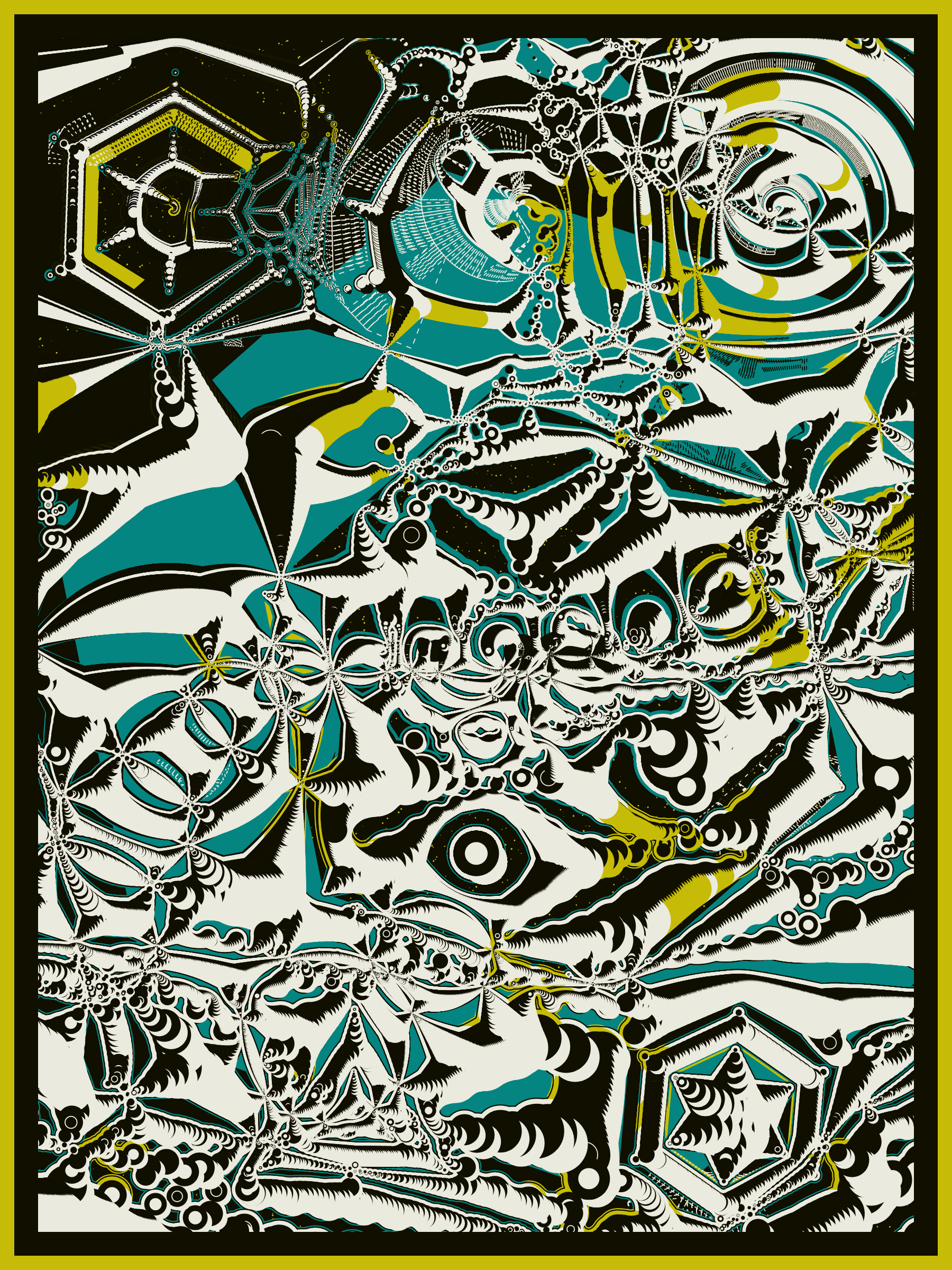 Art Blocks - Art Blocks v2 - Alien DNA #497 - NFT # 294000497