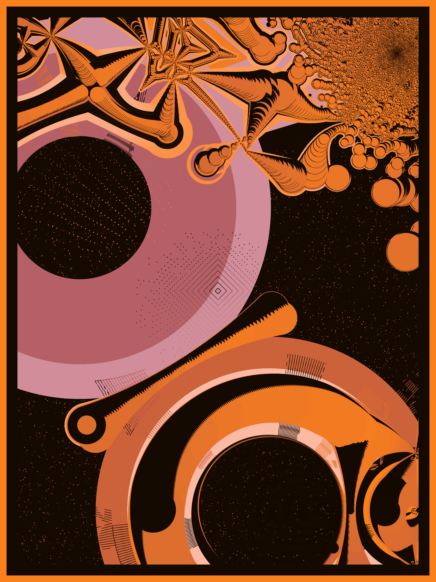 Art Blocks - Art Blocks v2 - Alien DNA #498 - NFT # 294000498