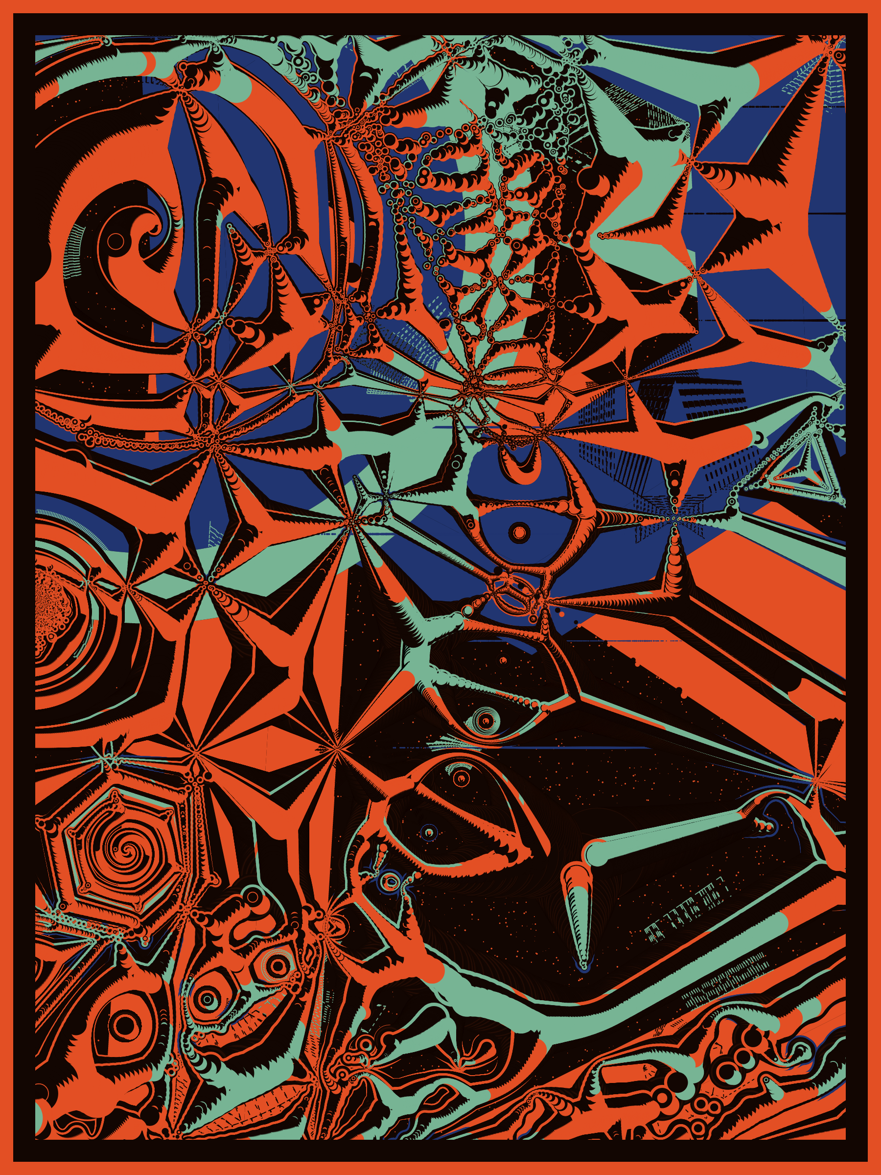 Art Blocks - Art Blocks v2 - Alien DNA #499 - NFT # 294000499