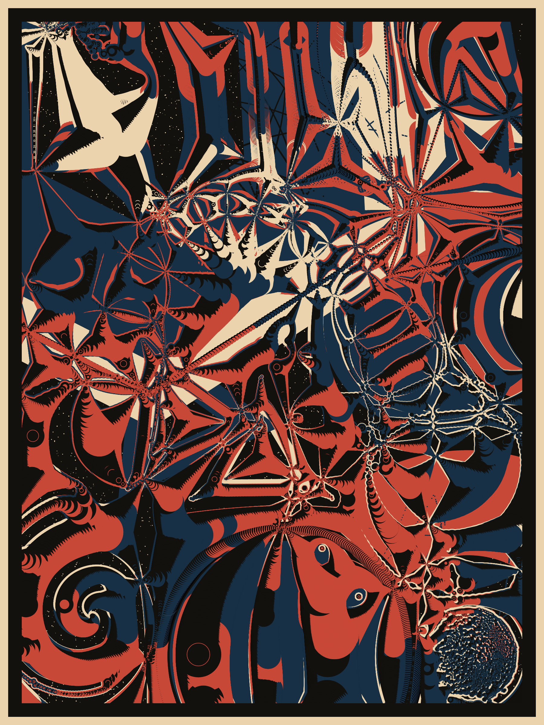 Art Blocks - Art Blocks v2 - Alien DNA #504 - NFT # 294000504