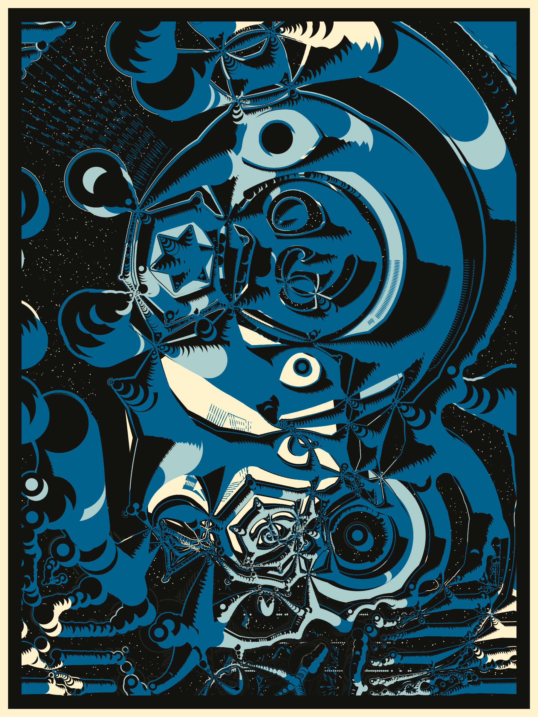 Art Blocks - Art Blocks v2 - Alien DNA #507 - NFT # 294000507