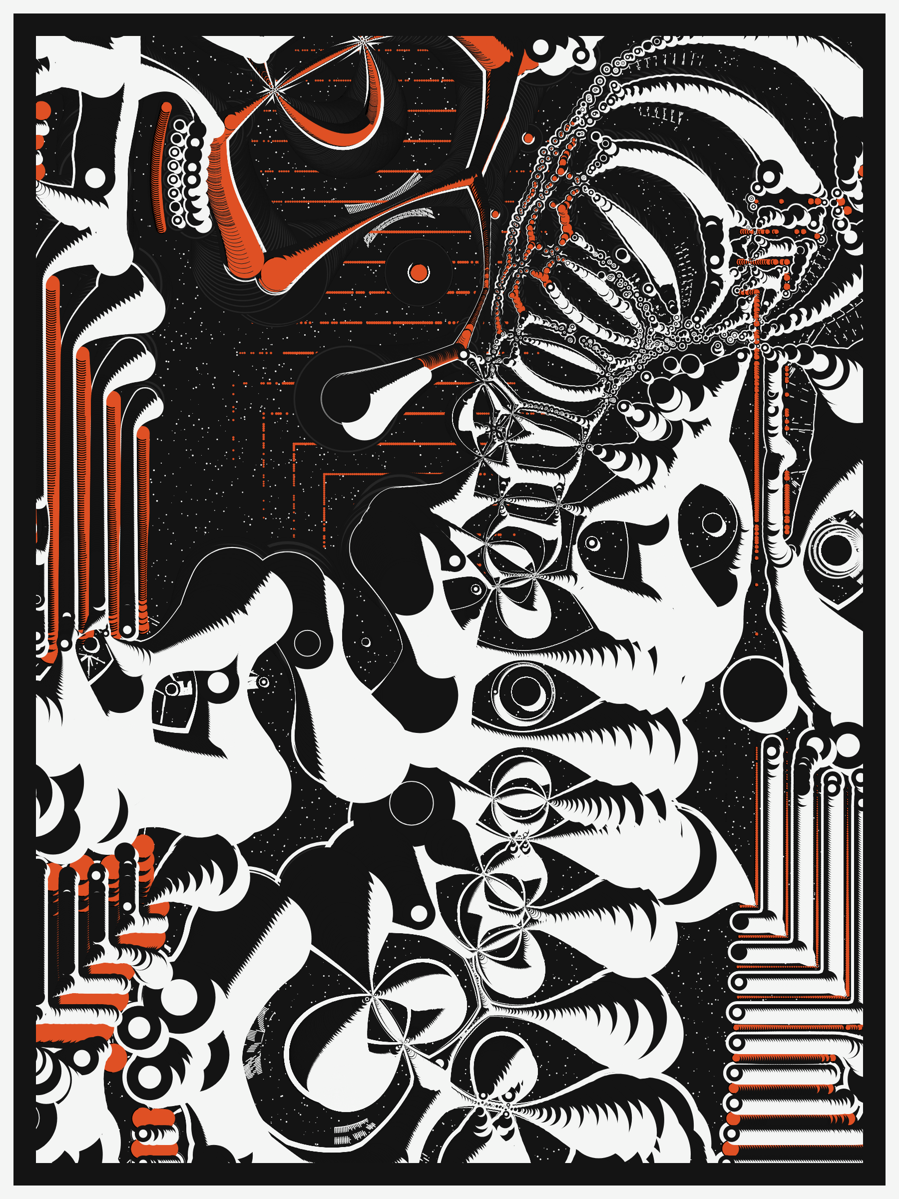 Art Blocks - Art Blocks v2 - Alien DNA #509 - NFT # 294000509