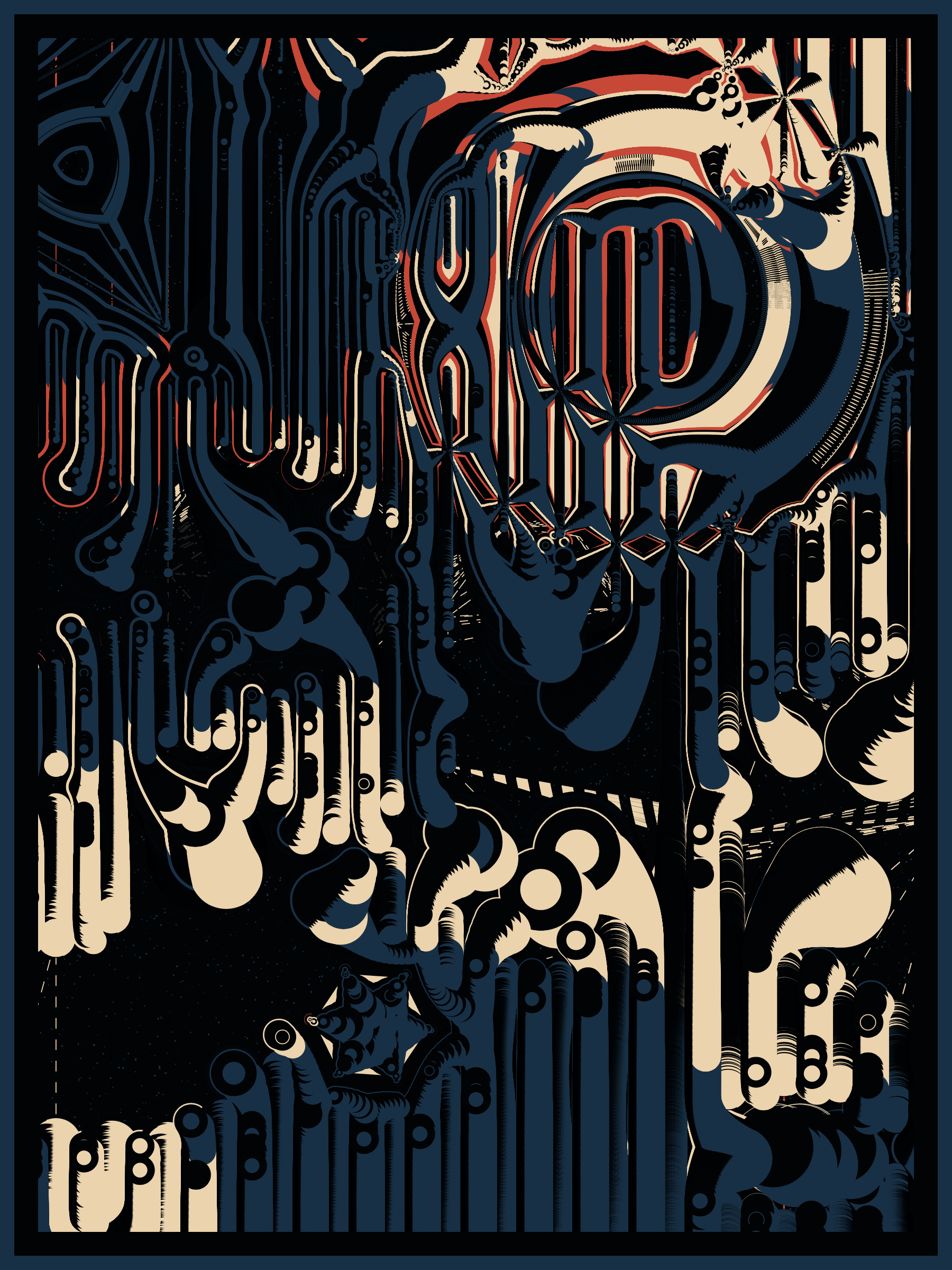 Art Blocks - Art Blocks v2 - Alien DNA #510 - NFT # 294000510