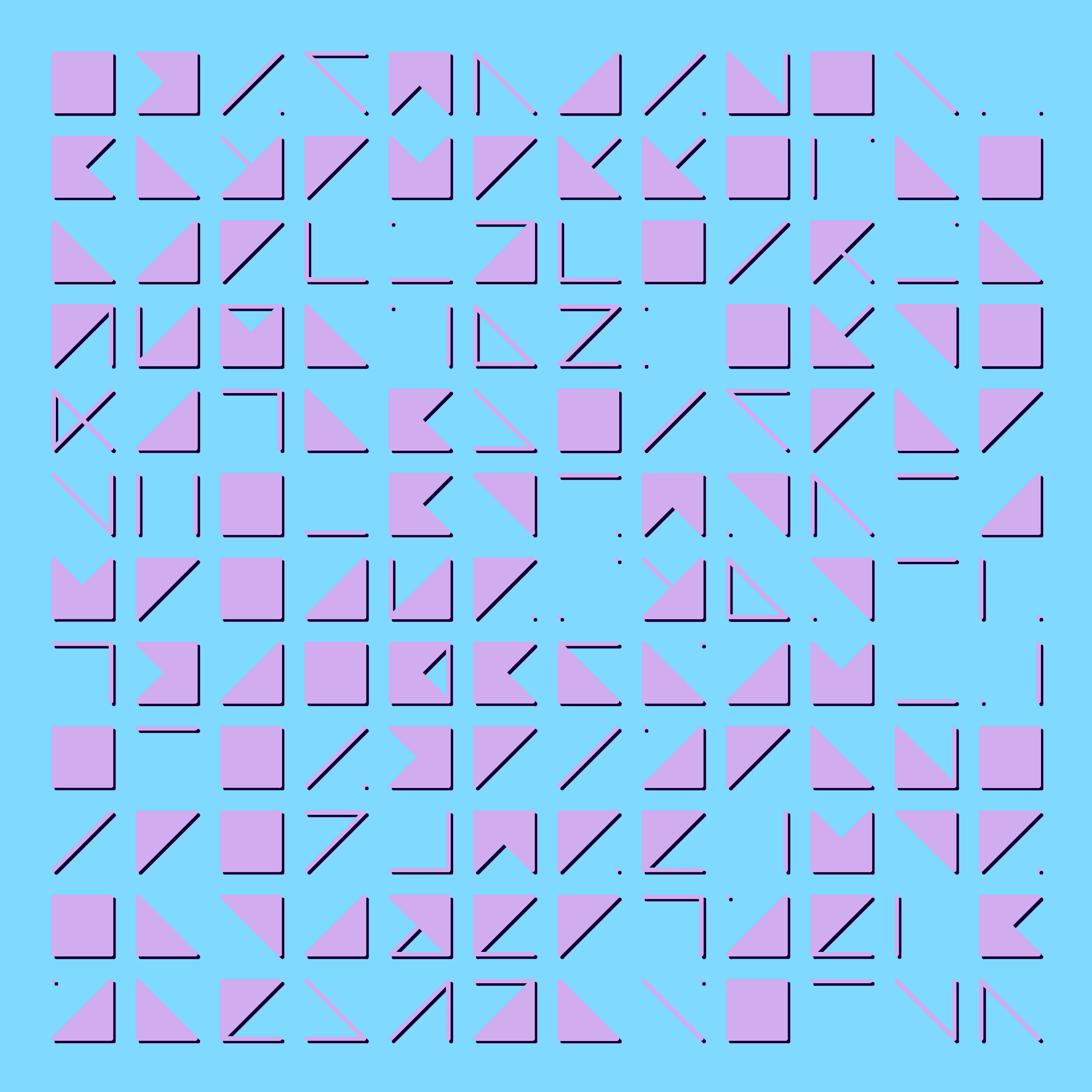 Art Blocks - Art Blocks v2 - Hieroglyphs #4 - NFT # 30000004