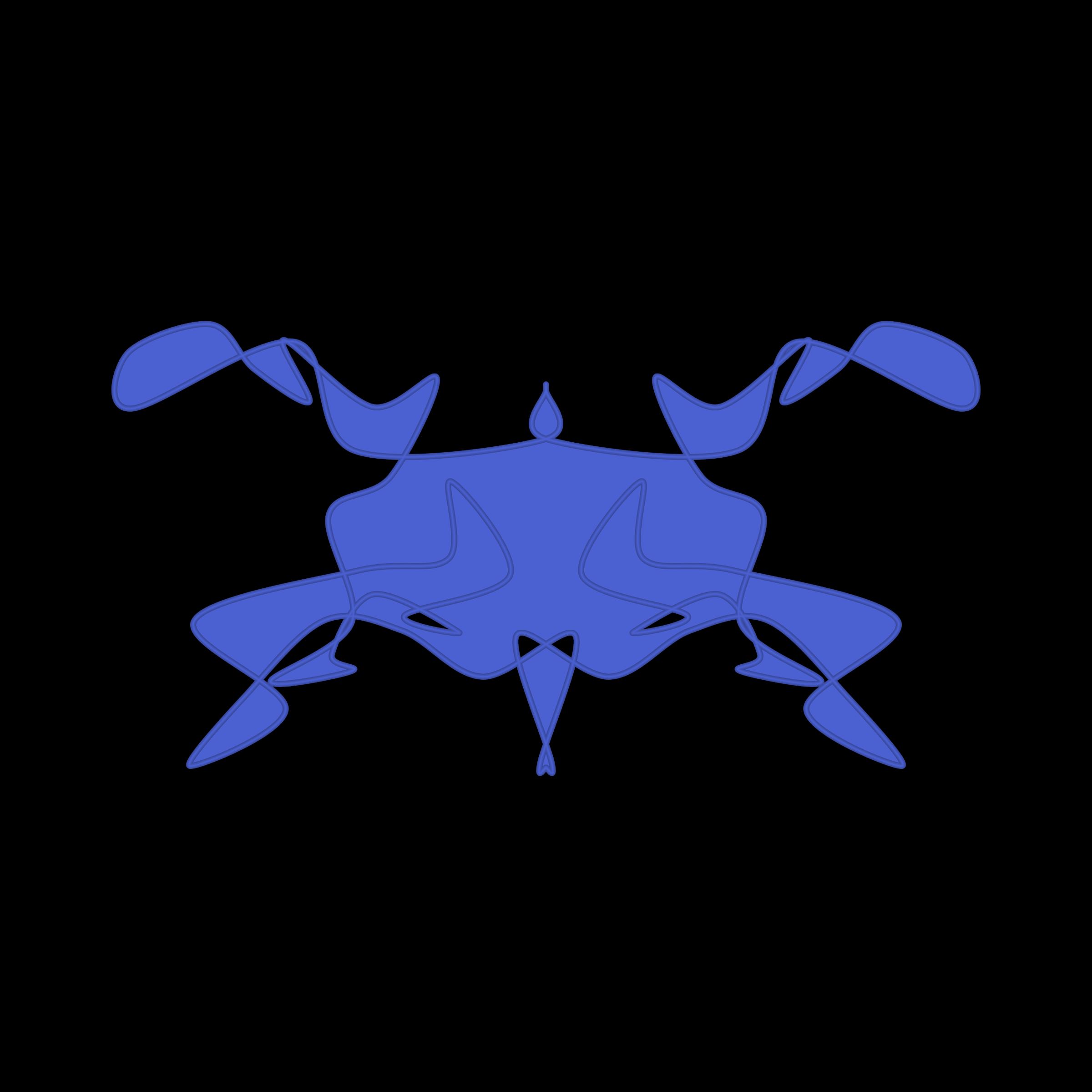 Art Blocks - Art Blocks v2 - Cryptoblots #2 - NFT # 3000002