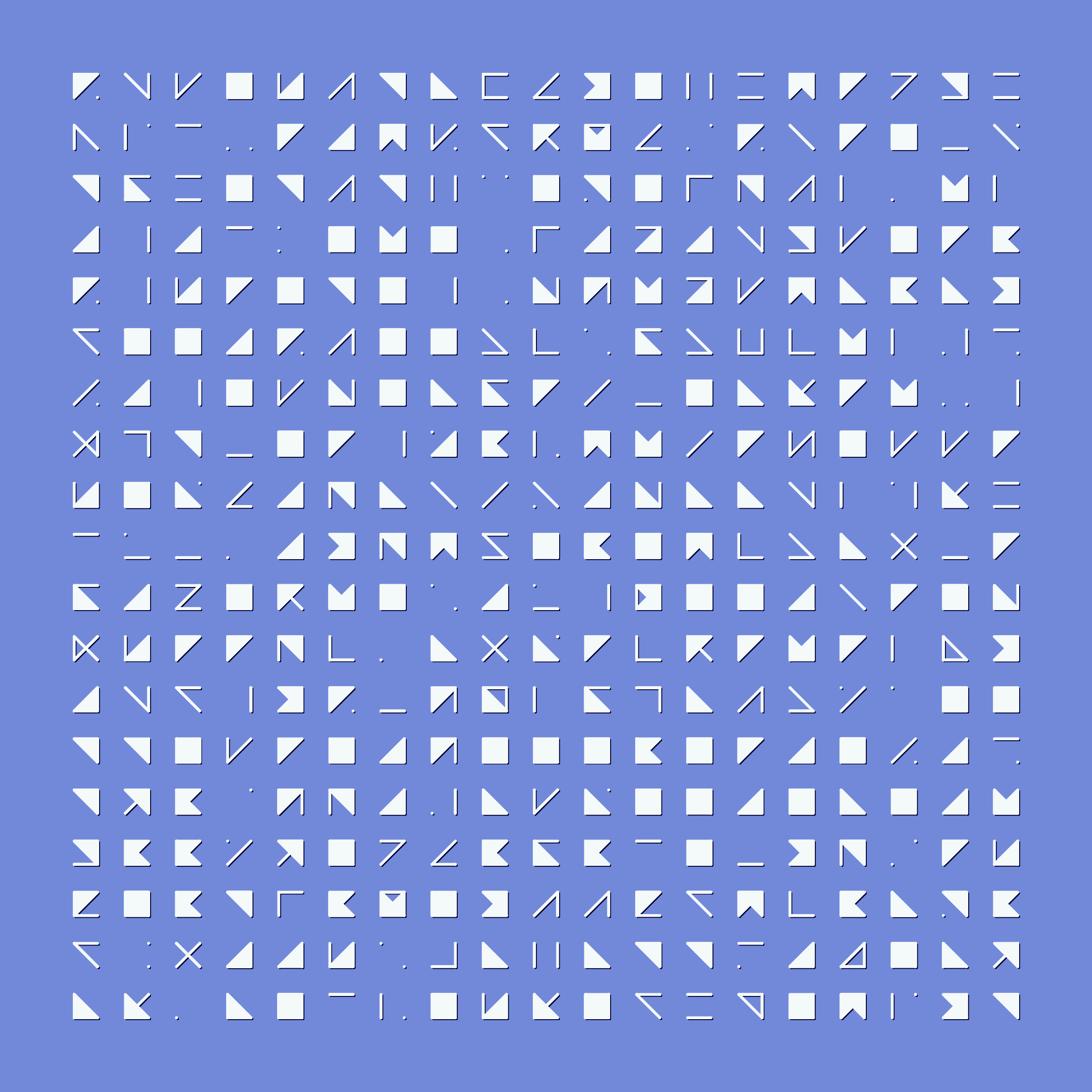 Art Blocks - Art Blocks v2 - Hieroglyphs #29 - NFT # 30000029