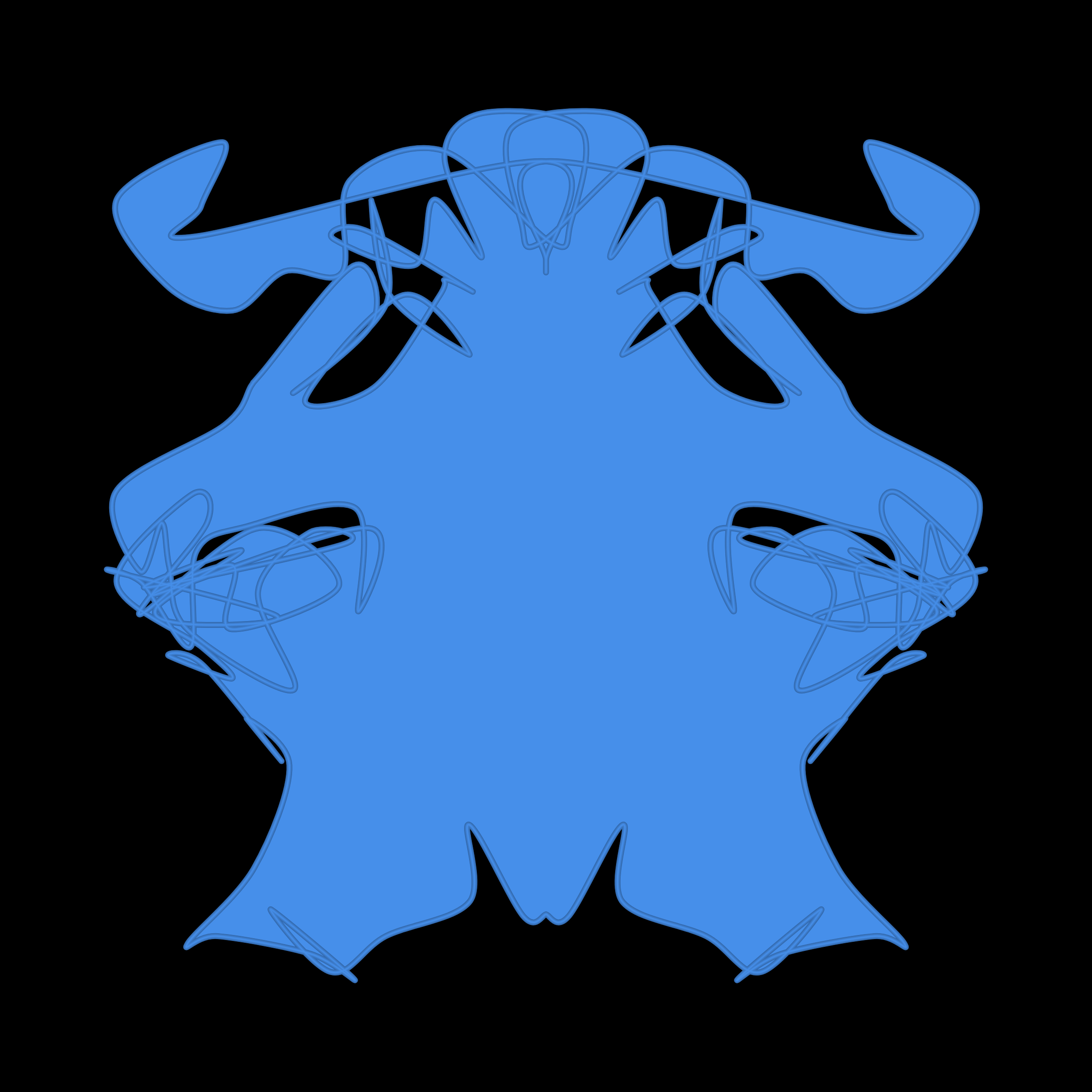 Art Blocks - Art Blocks v2 - Cryptoblots #3 - NFT # 3000003