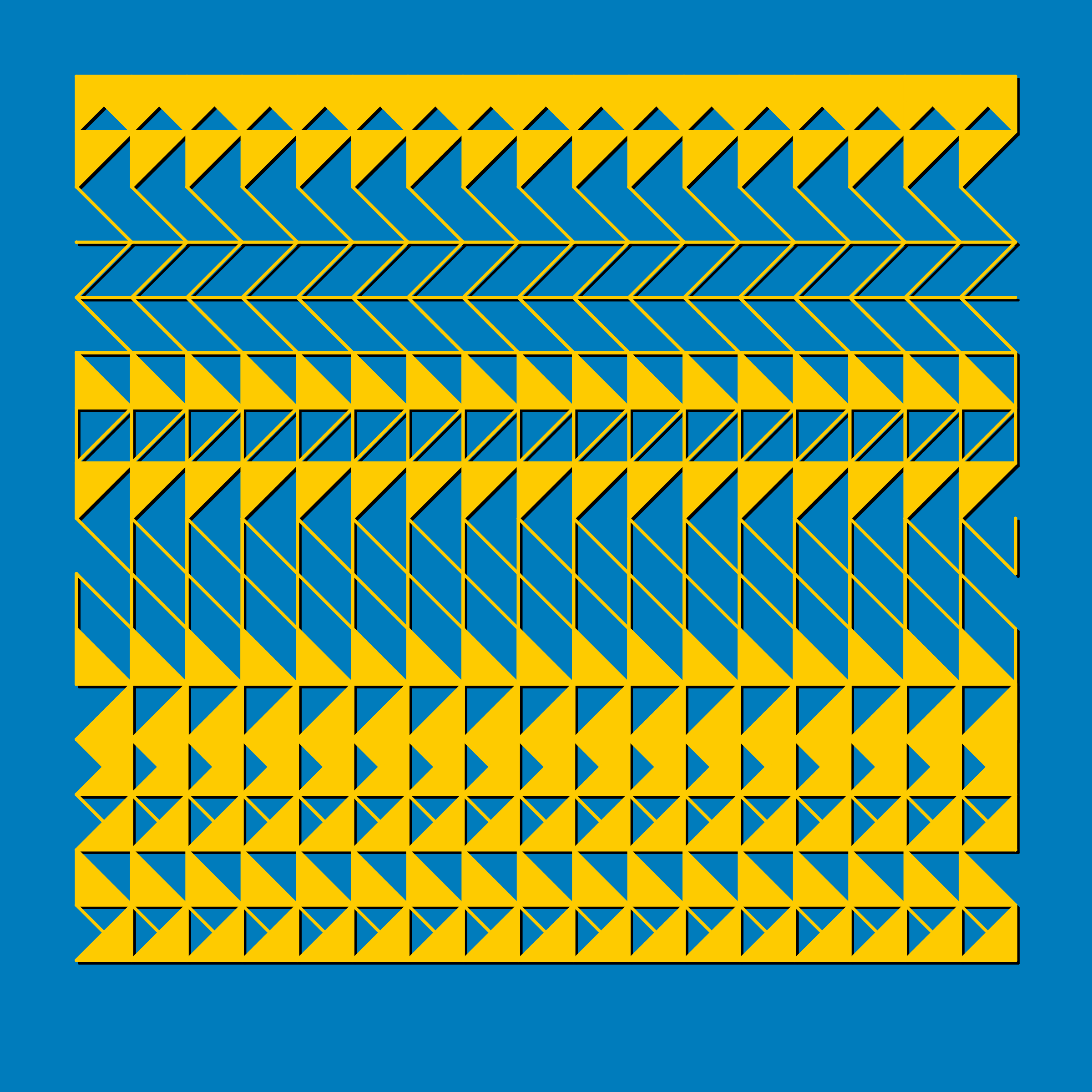 Art Blocks - Art Blocks v2 - Hieroglyphs #59 - NFT # 30000059