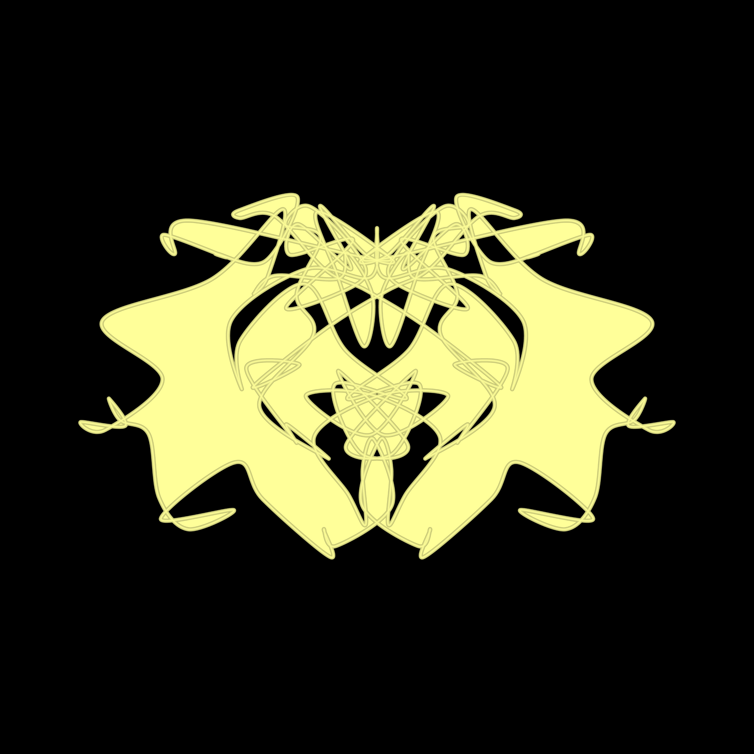 Art Blocks - Art Blocks v2 - Cryptoblots #7 - NFT # 3000007