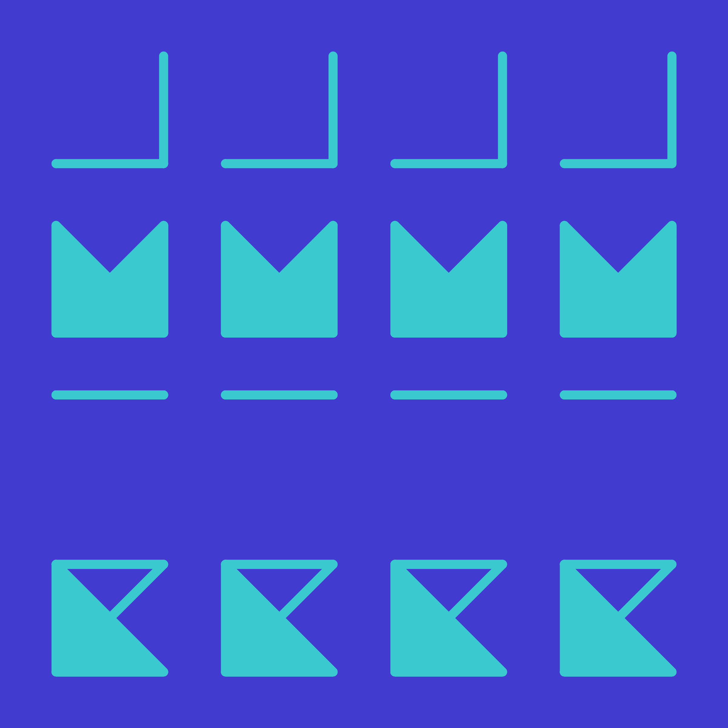 Art Blocks - Art Blocks v2 - Hieroglyphs #79 - NFT # 30000079