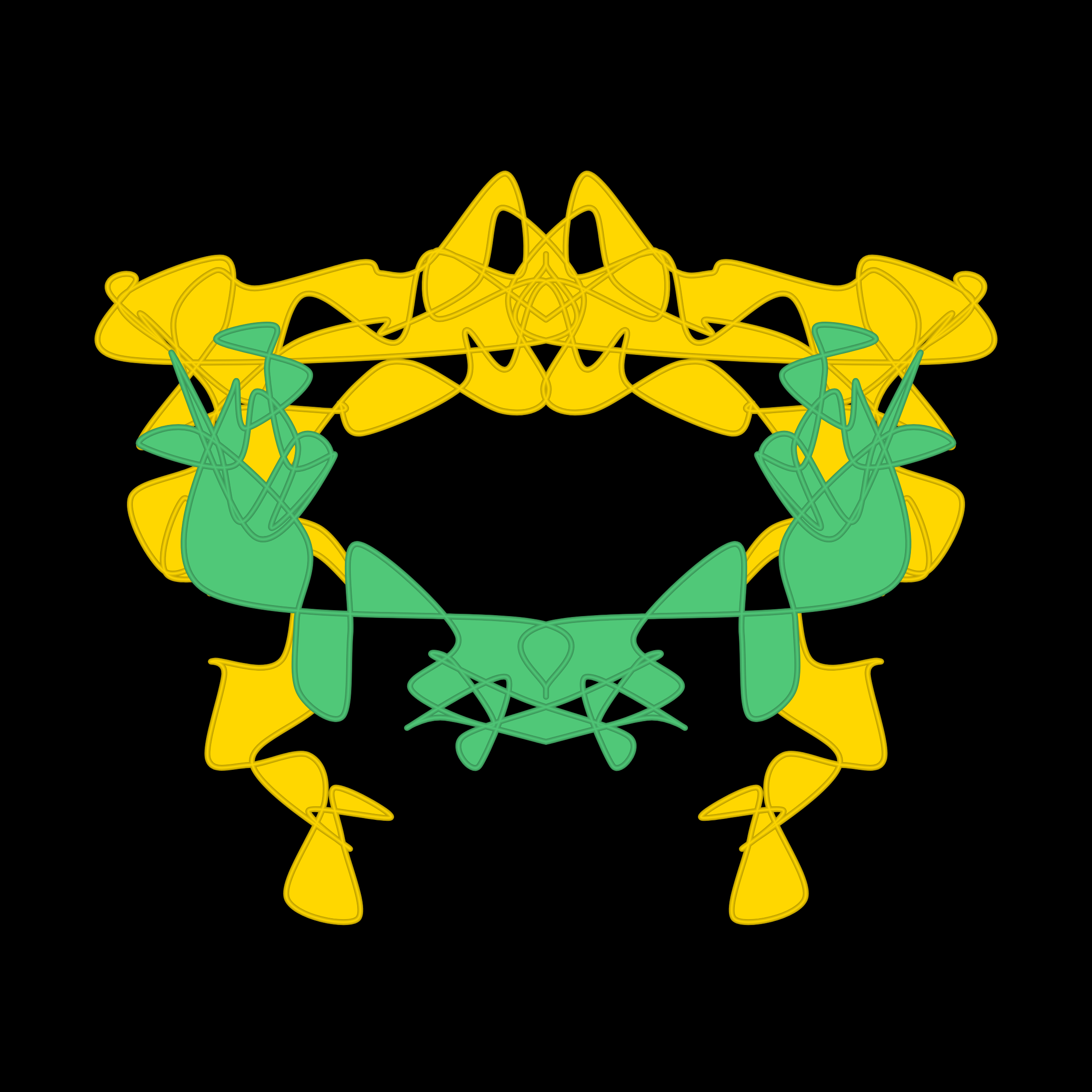 Art Blocks - Art Blocks v2 - Cryptoblots #10 - NFT # 3000010