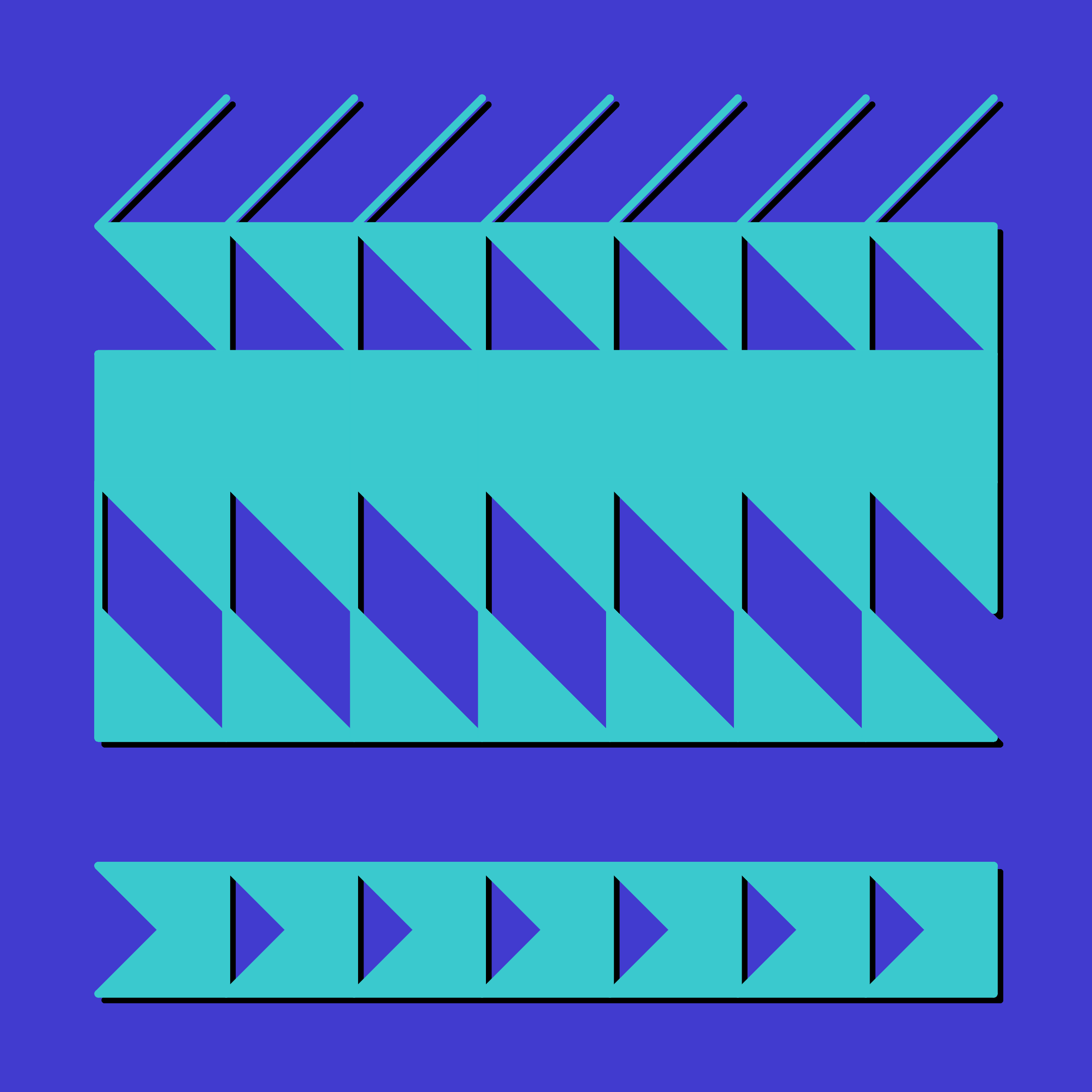 Art Blocks - Art Blocks v2 - Hieroglyphs #103 - NFT # 30000103