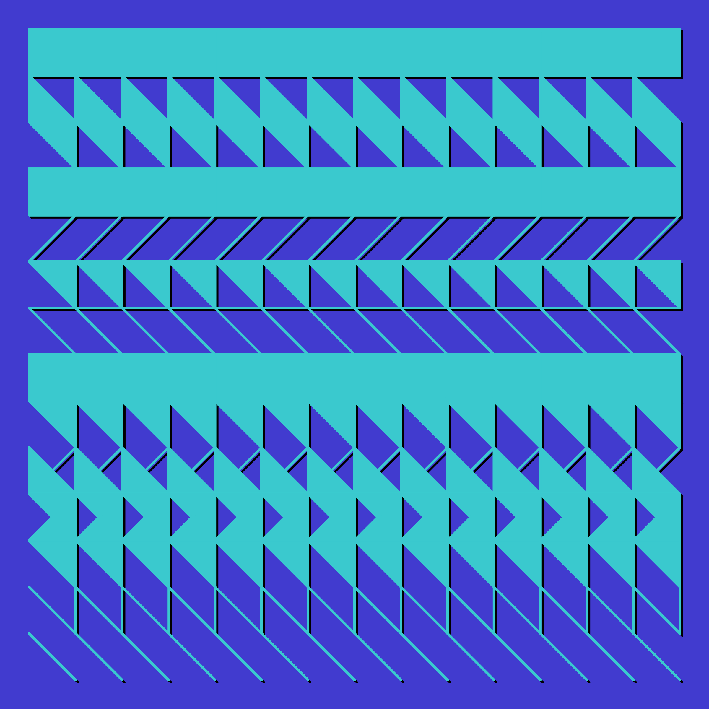 Art Blocks - Art Blocks v2 - Hieroglyphs #125 - NFT # 30000125