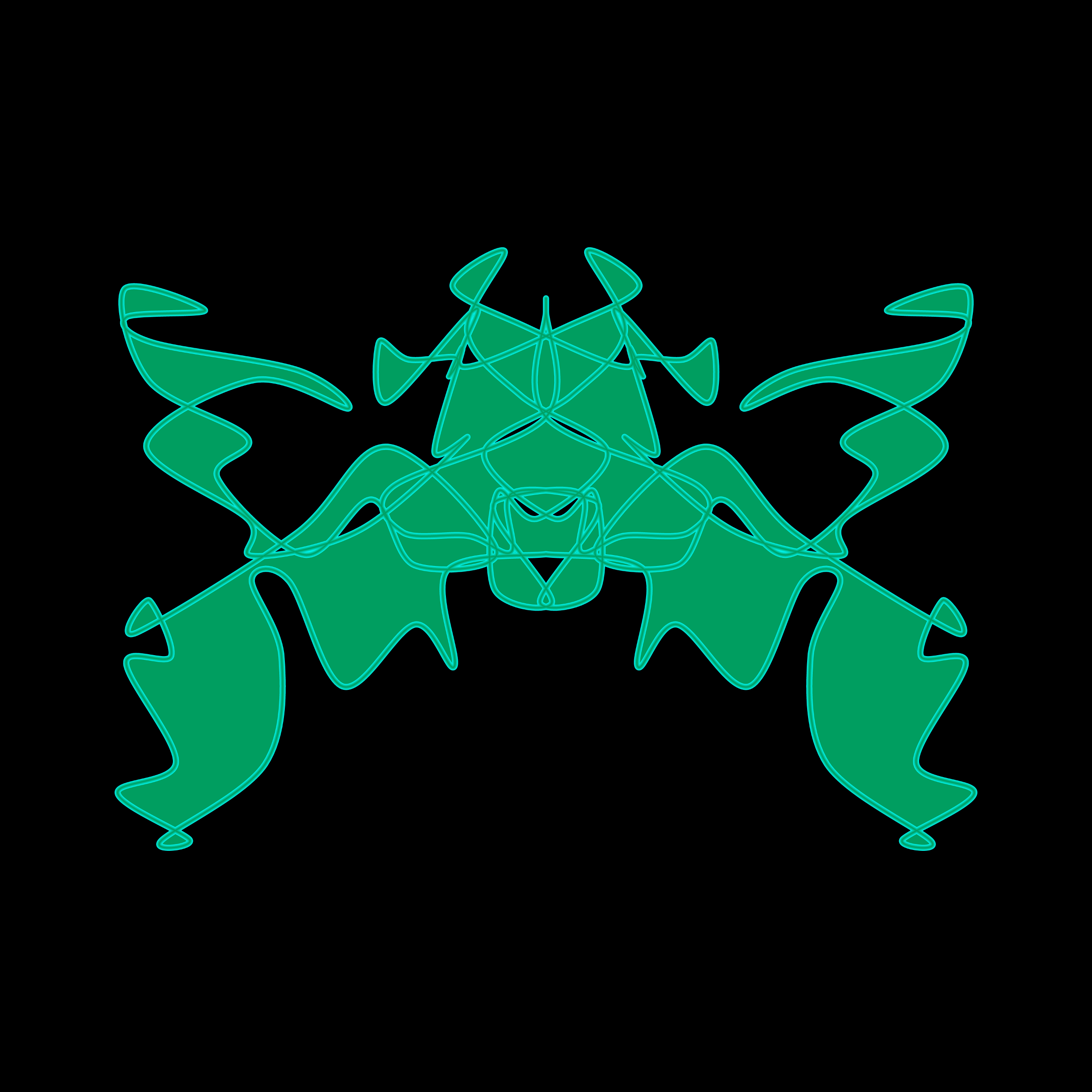 Art Blocks - Art Blocks v2 - Cryptoblots #13 - NFT # 3000013