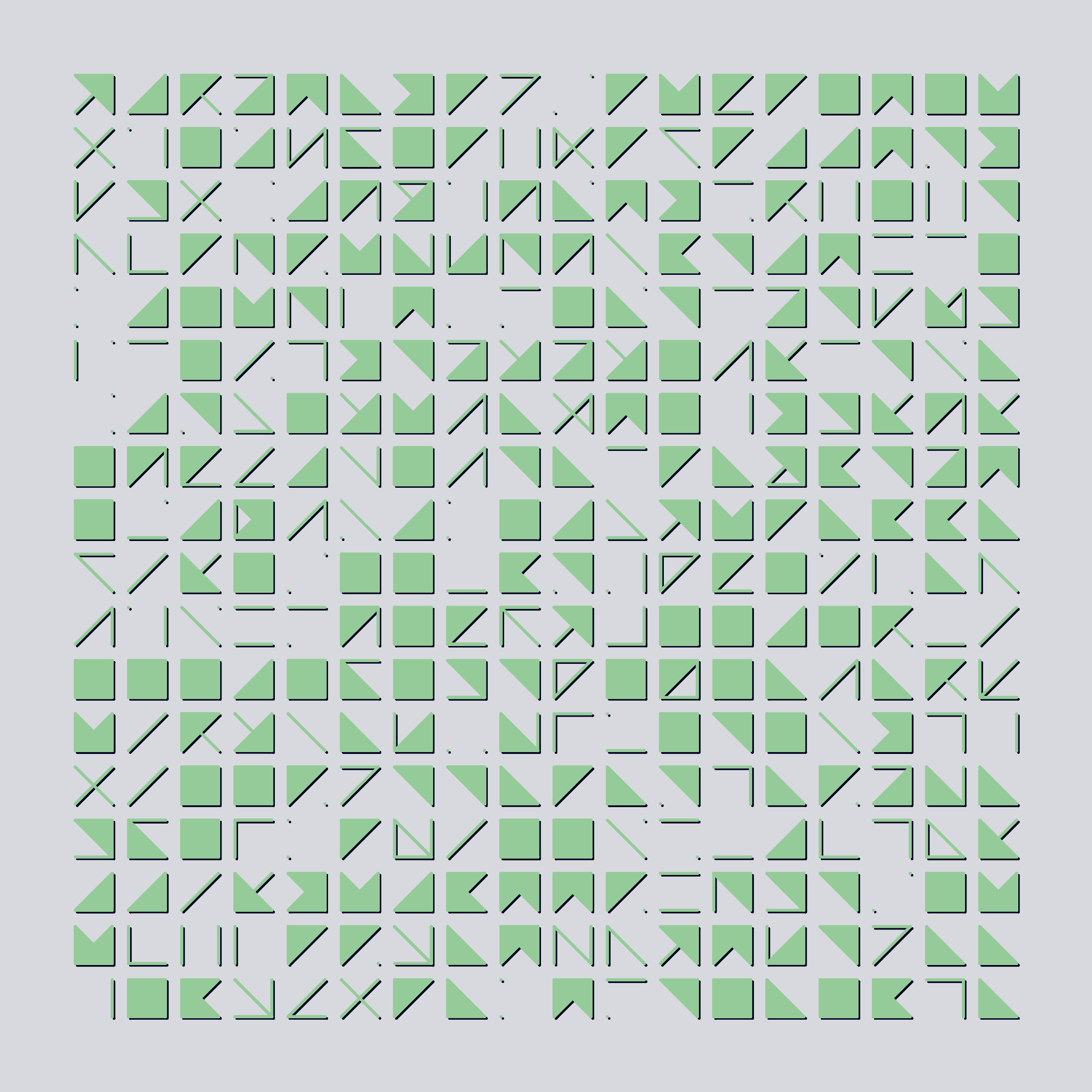 Art Blocks - Art Blocks v2 - Hieroglyphs #133 - NFT # 30000133