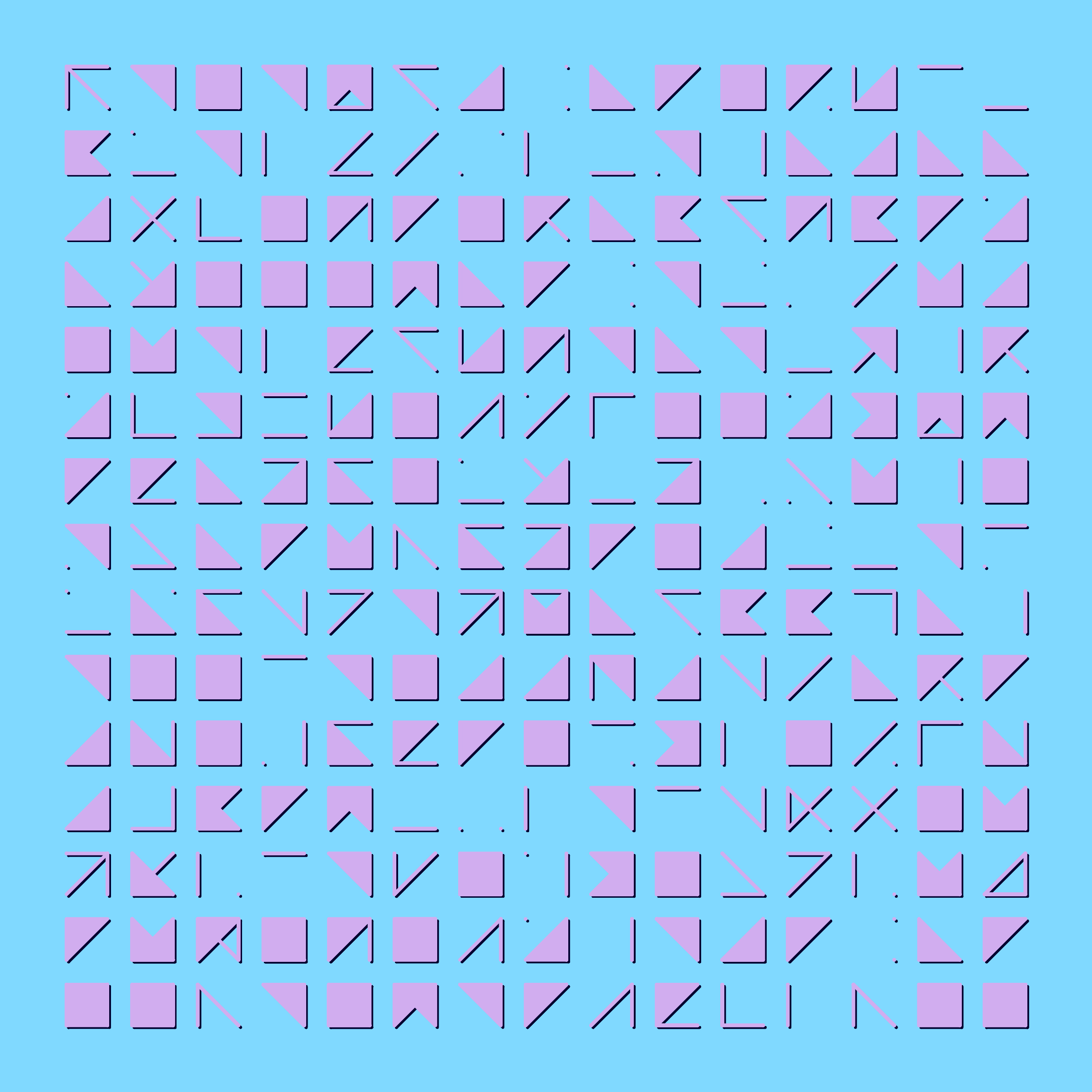 Art Blocks - Art Blocks v2 - Hieroglyphs #134 - NFT # 30000134