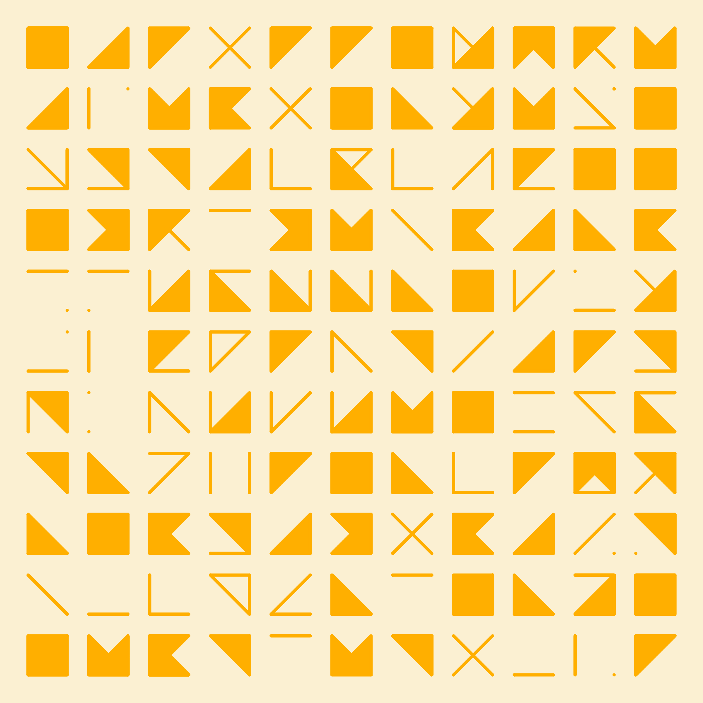 Art Blocks - Art Blocks v2 - Hieroglyphs #135 - NFT # 30000135