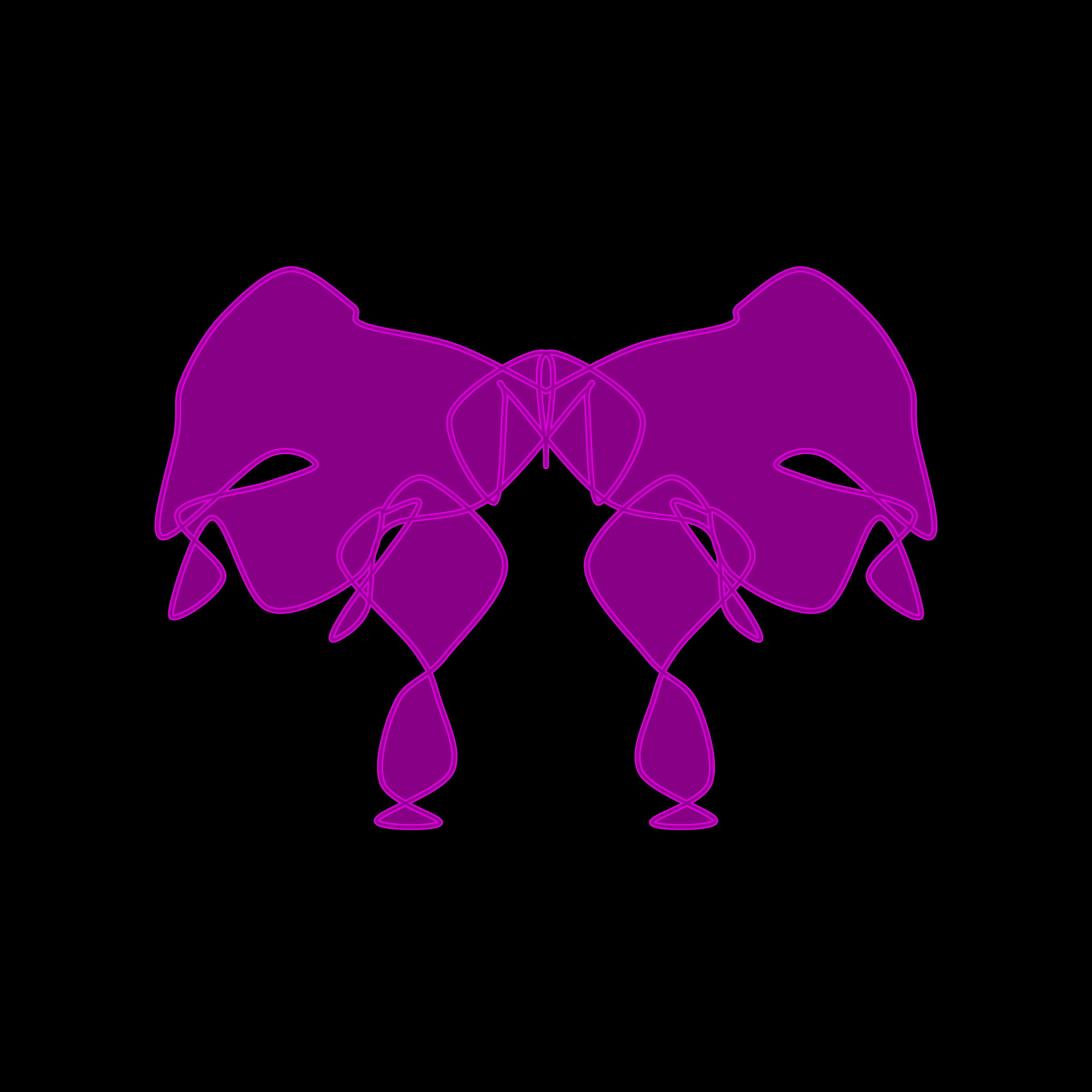 Art Blocks - Art Blocks v2 - Cryptoblots #14 - NFT # 3000014