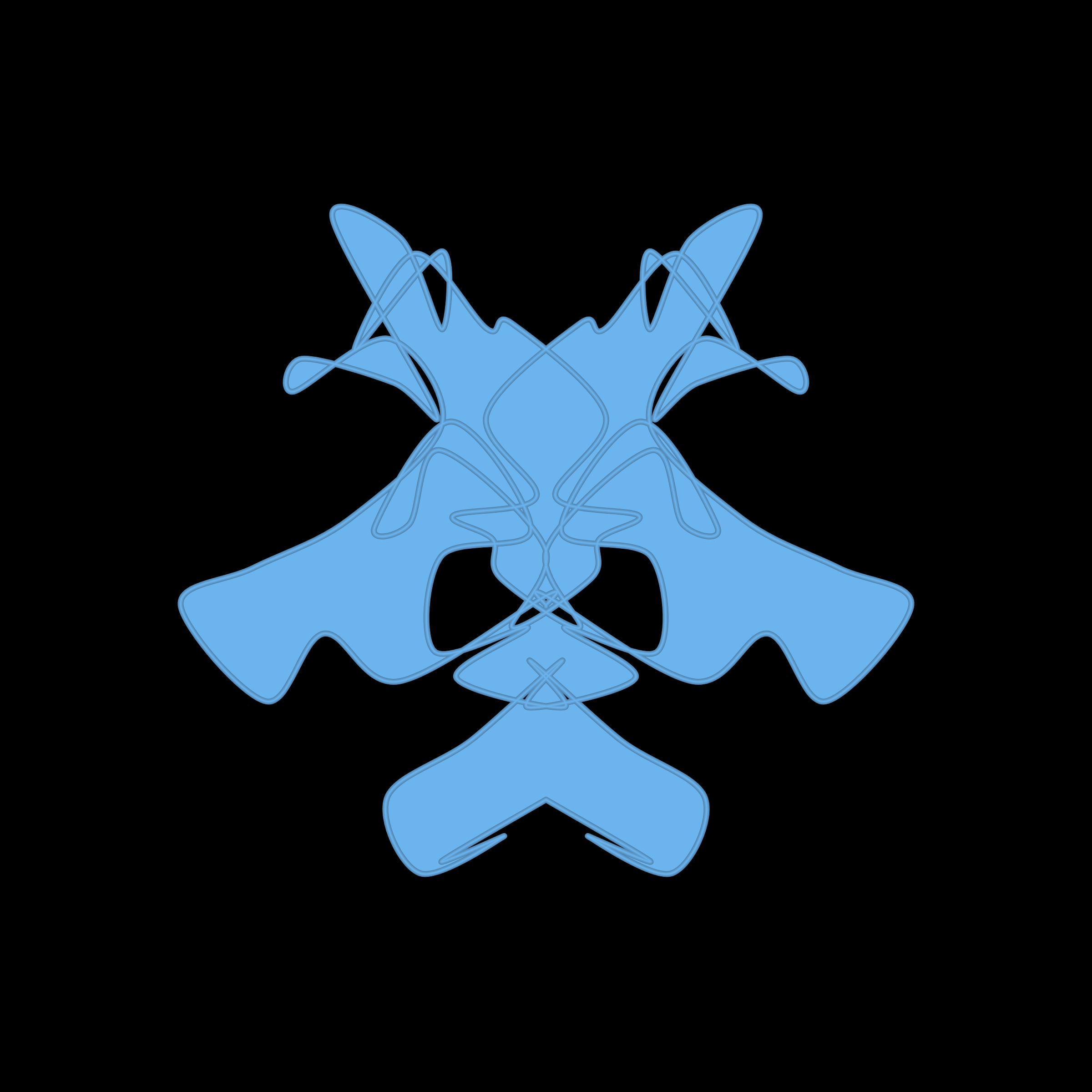 Art Blocks - Art Blocks v2 - Cryptoblots #15 - NFT # 3000015